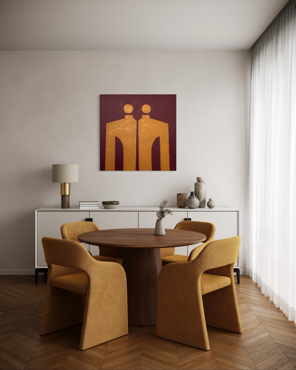 Void Form 04 Tablo | 100x100cm