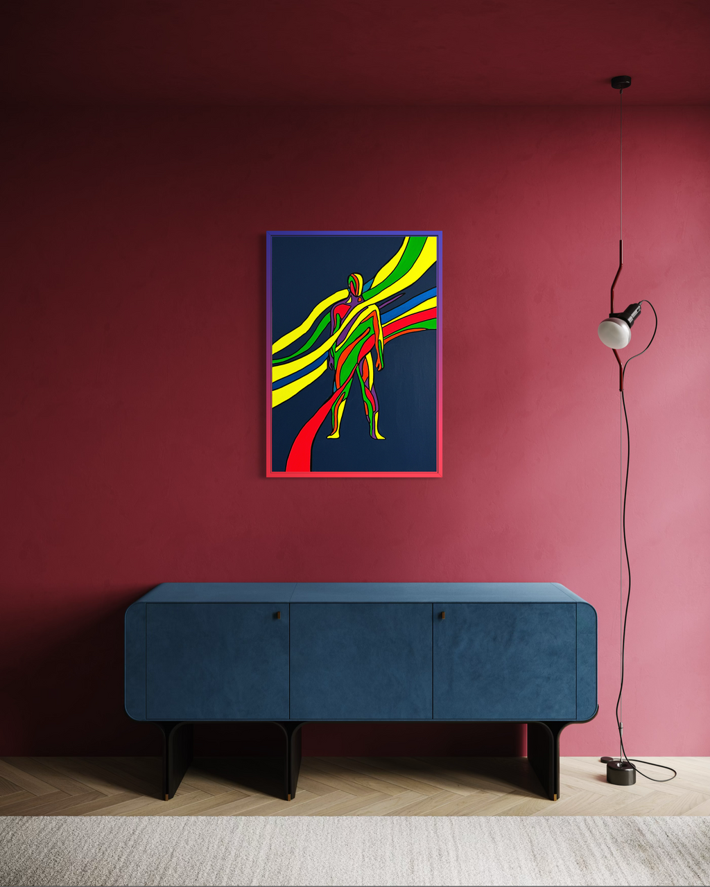 Still Here Tablo | 70x100cm