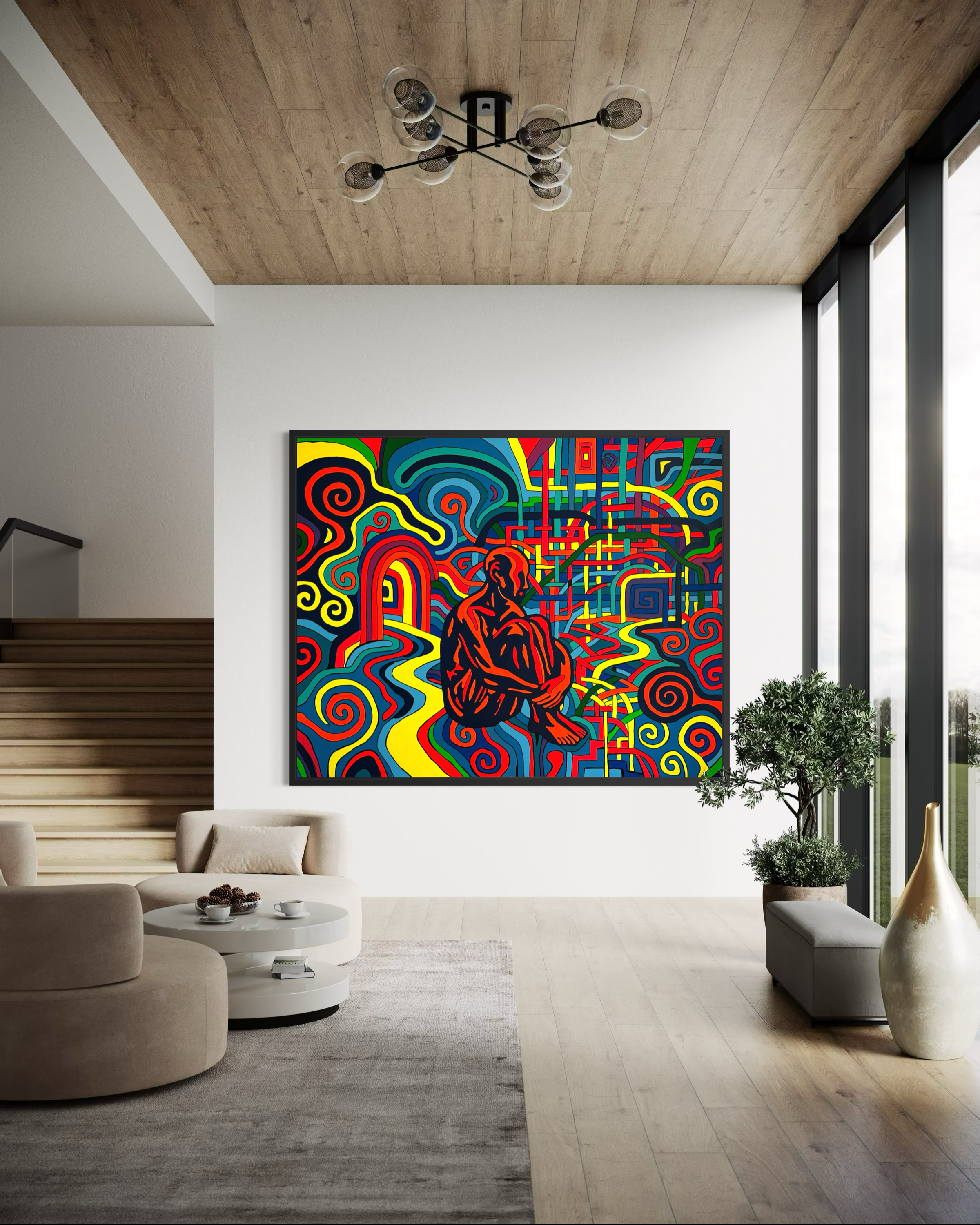 Inner Hold Tablo | 200x250cm