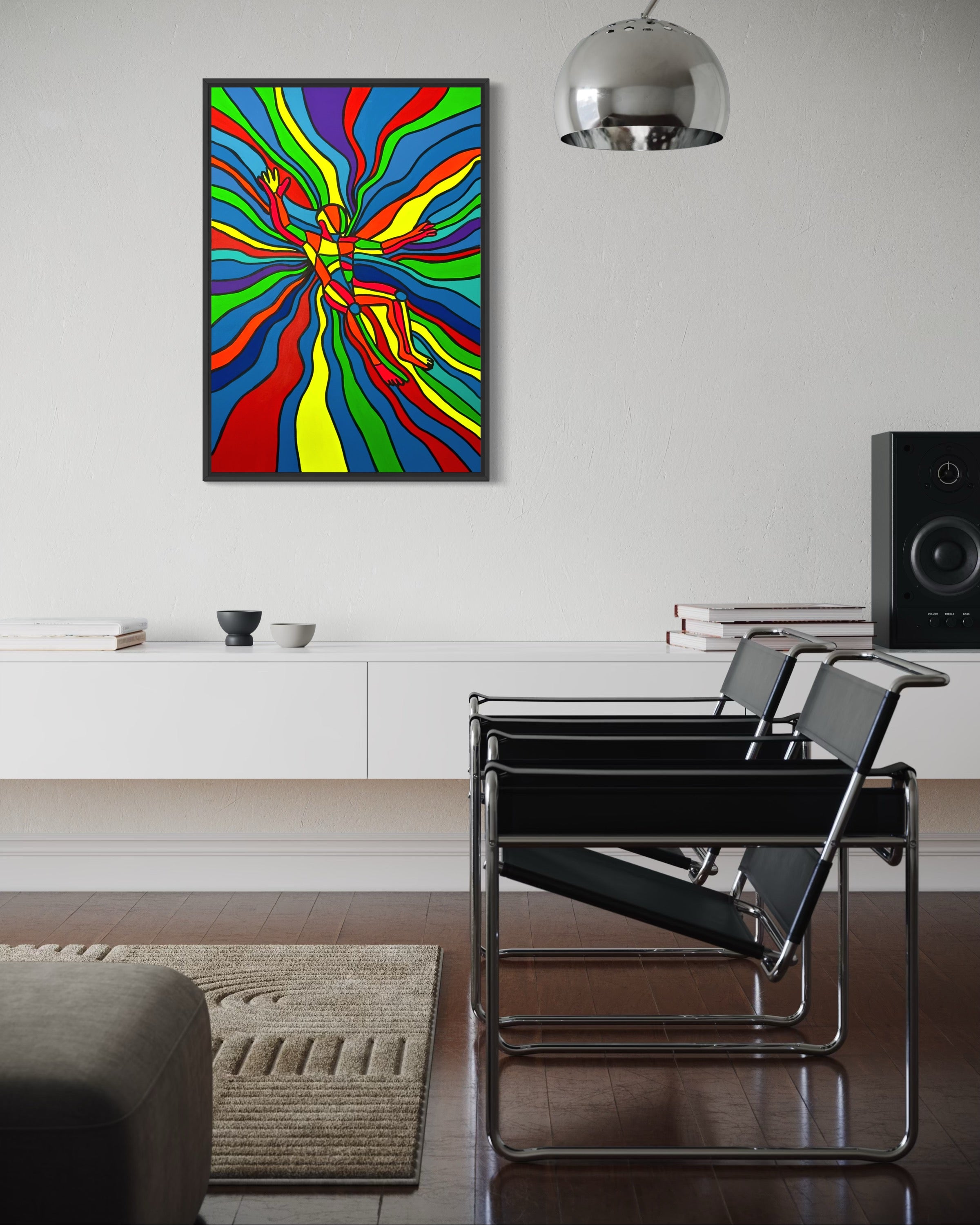 Fall N Flow Tablo | 70x100 cm