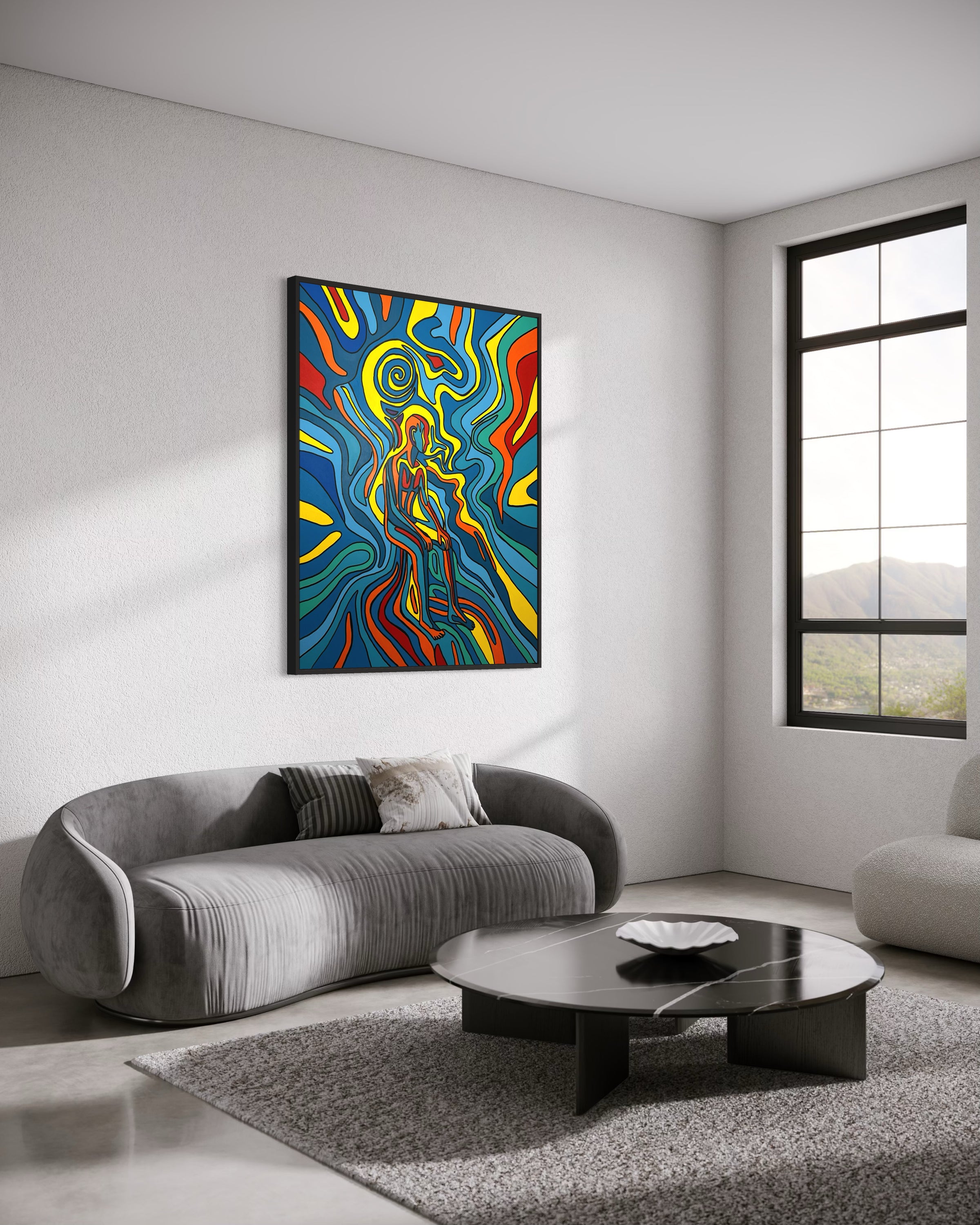 Echoes In The Flow Tablo Pt.2 | 120x150 cm