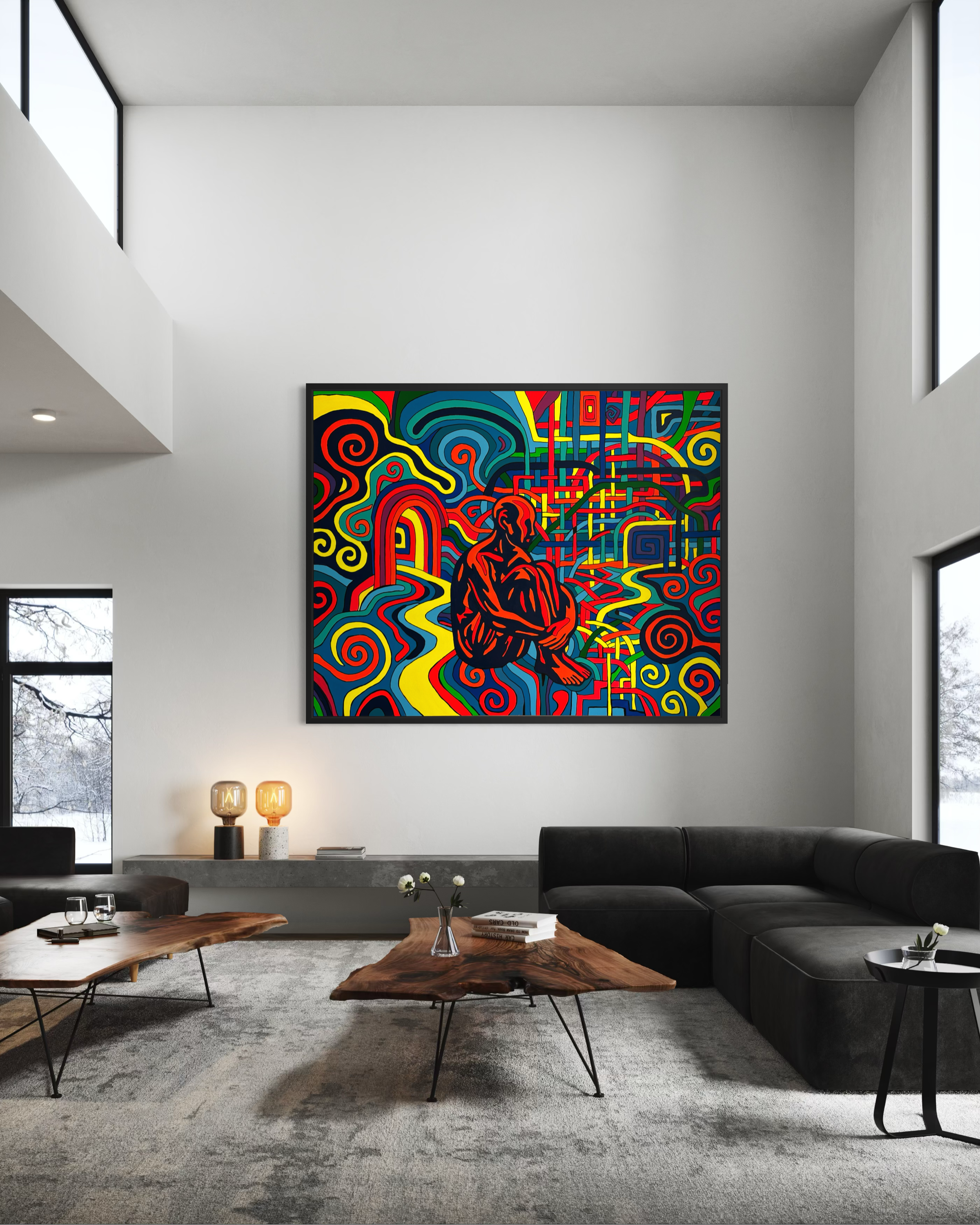 Inner Hold Tablo | 200x250cm