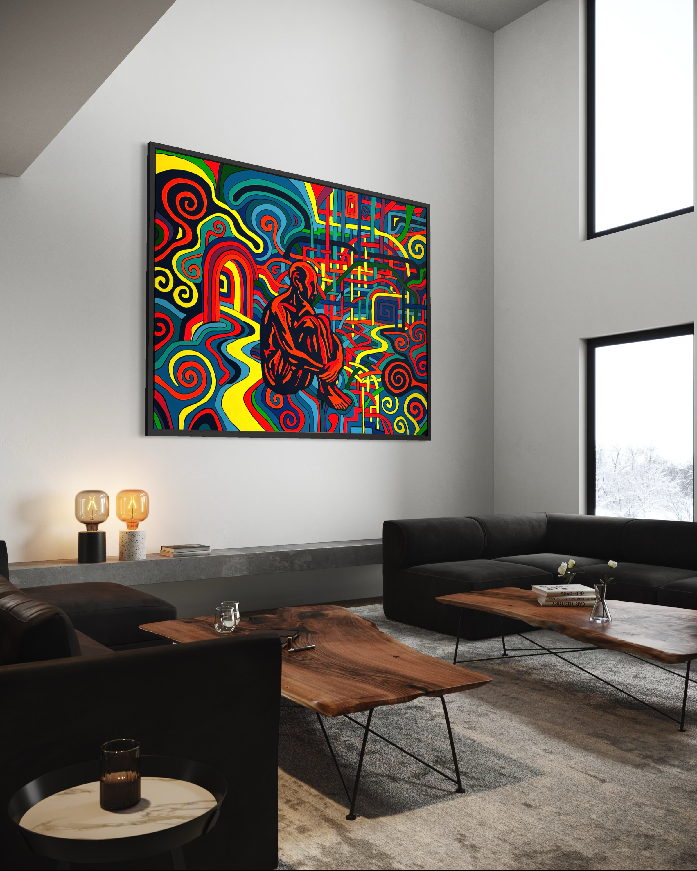 Inner Hold Tablo | 200x250cm