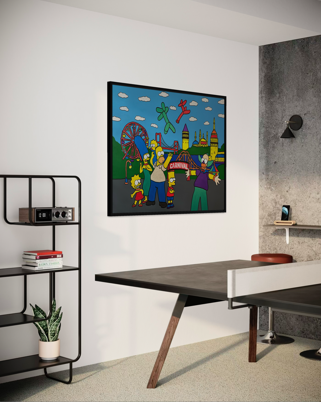 The Hacked City: Istanbulfield - Unauthorized Carnival | 100x130 Cm