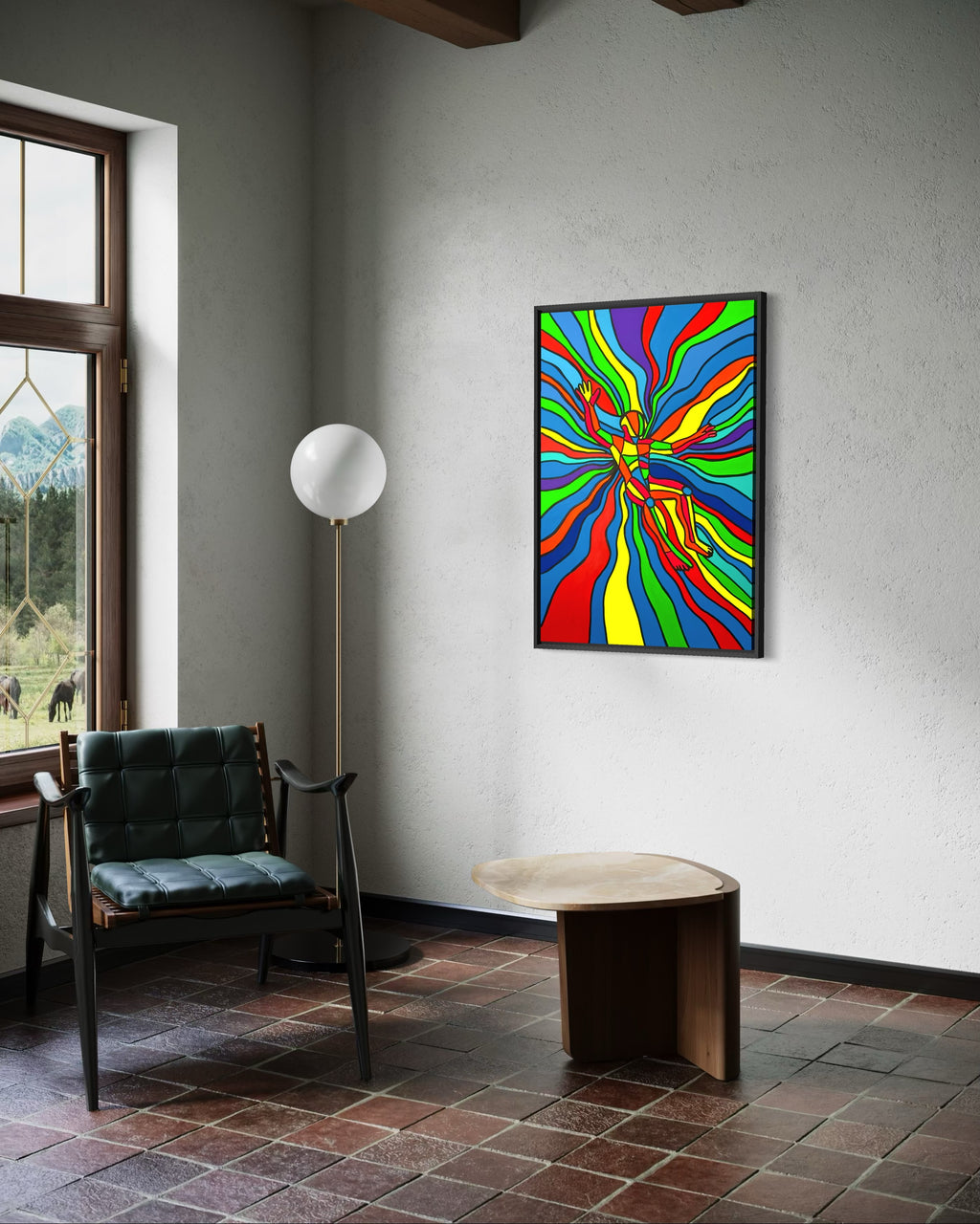 Fall N Flow Tablo | 70x100 cm