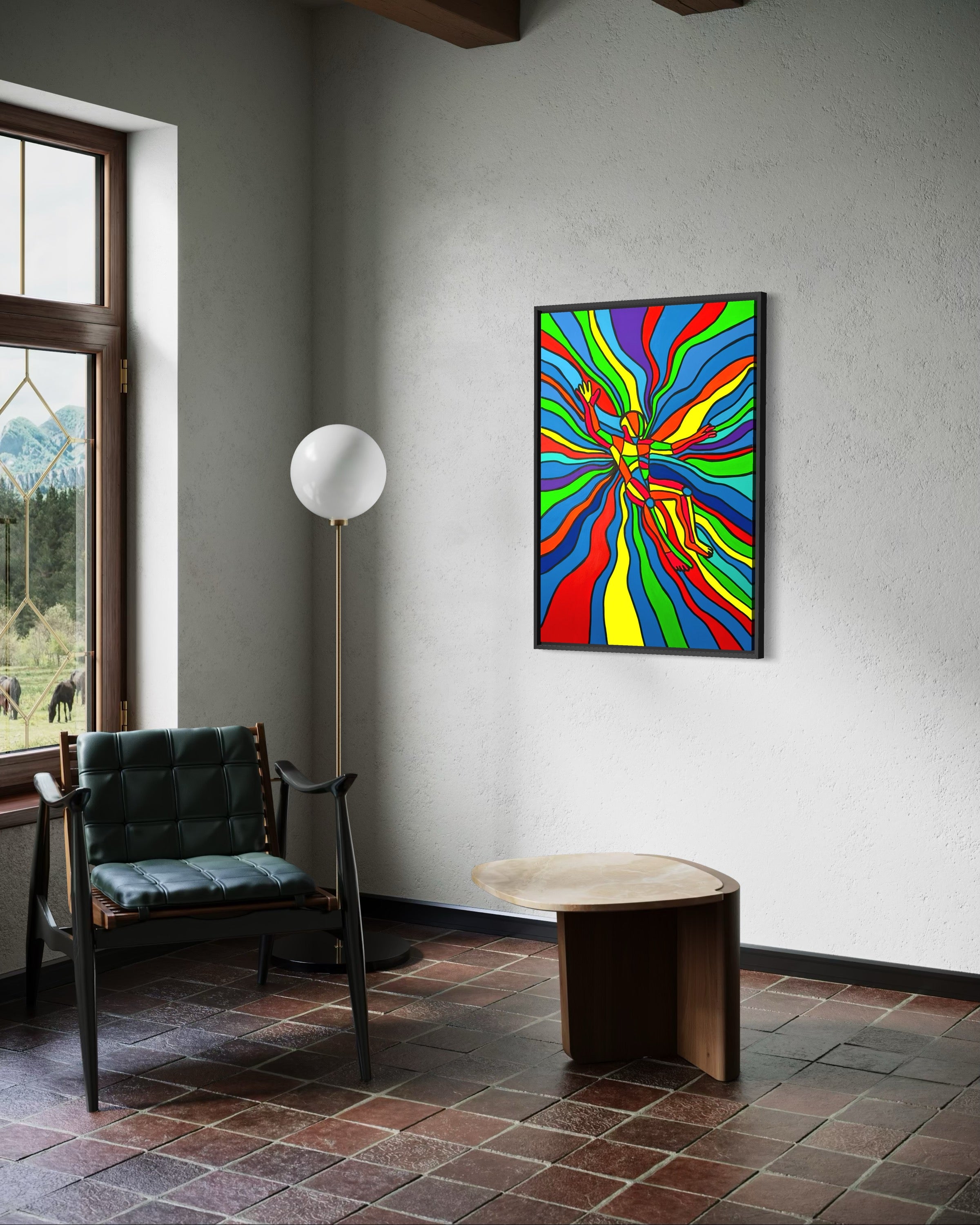 Fall N Flow Tablo | 70x100 cm