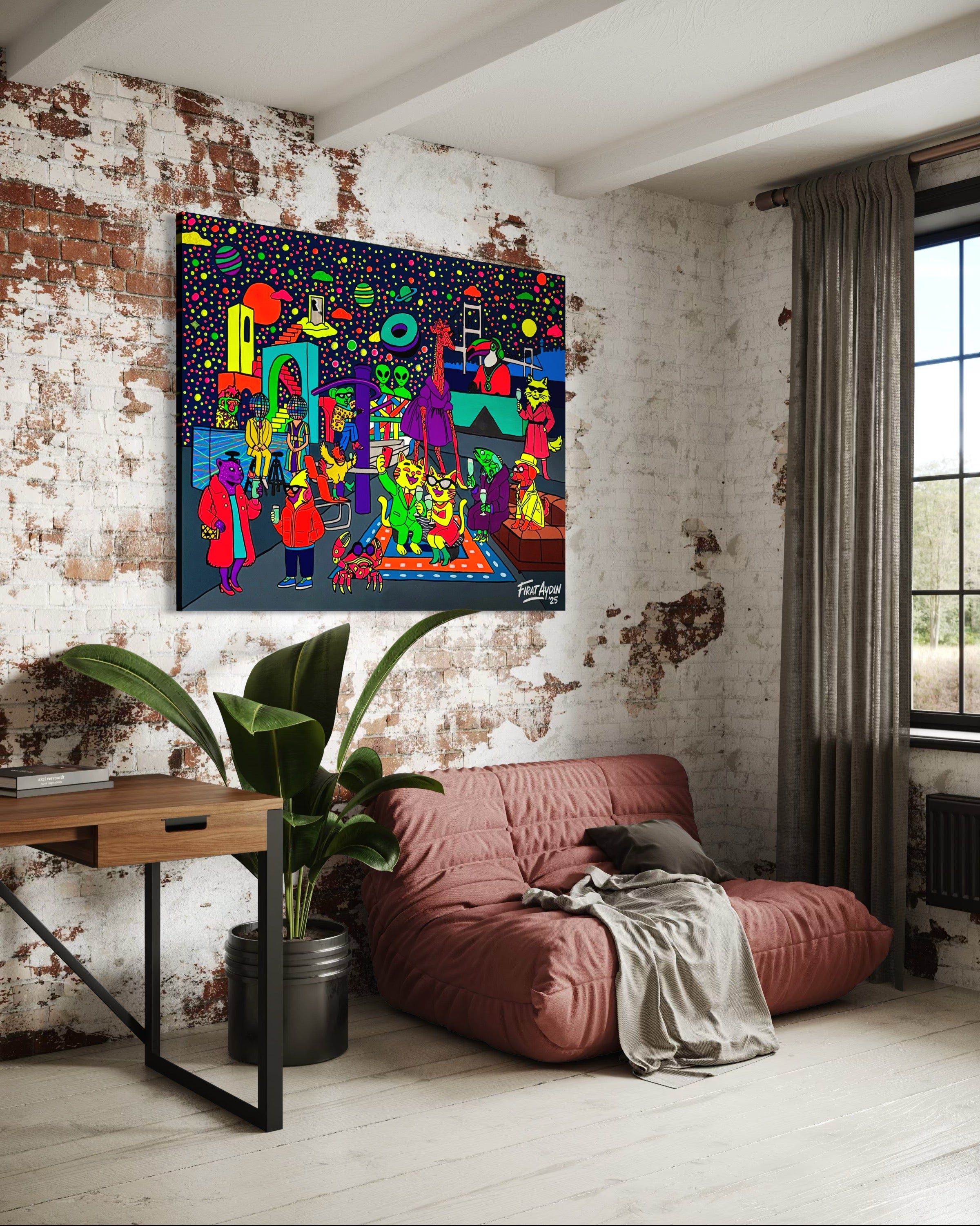 Rules Of The Unreal | 120×150 Cm Tablo