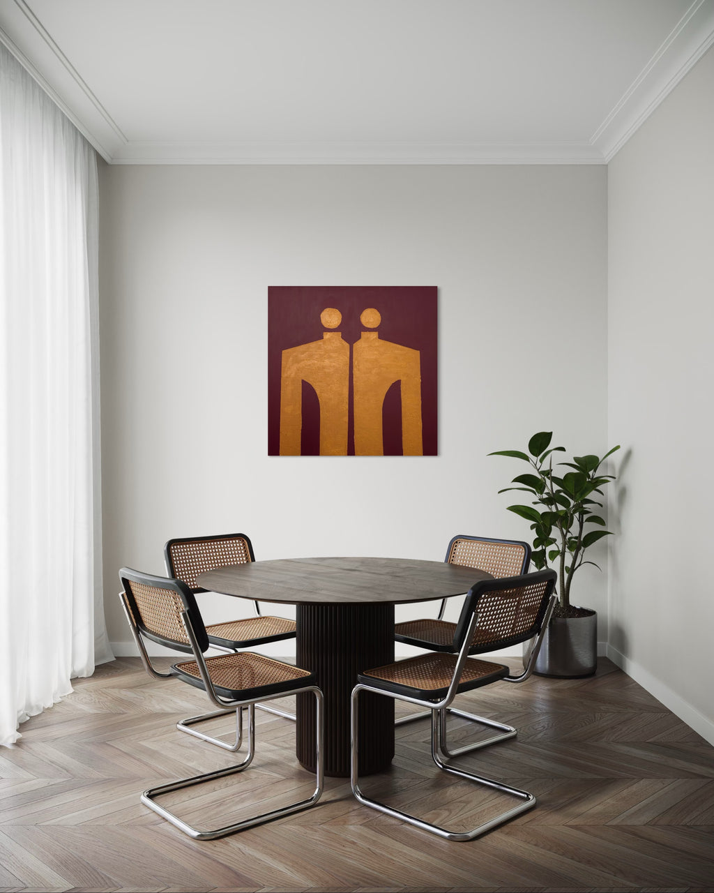 Void Form 04 Tablo | 100x100cm