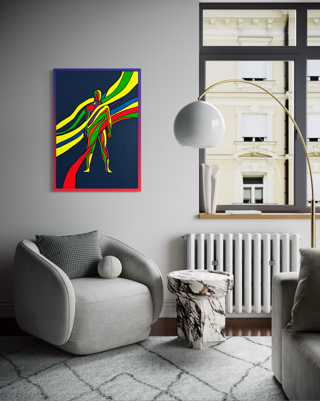 Still Here Tablo | 70x100cm