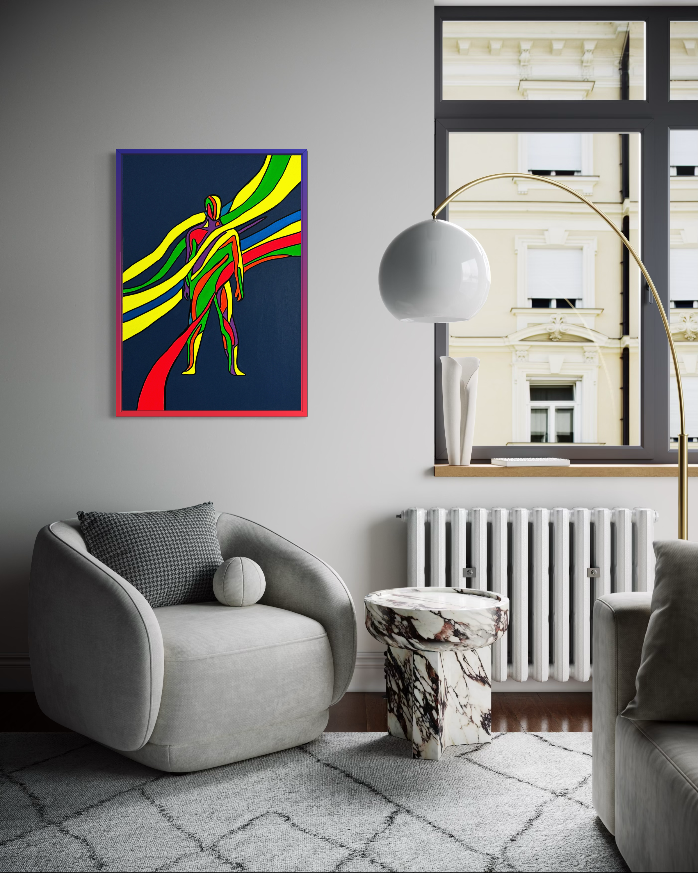 Still Here Tablo | 70x100cm