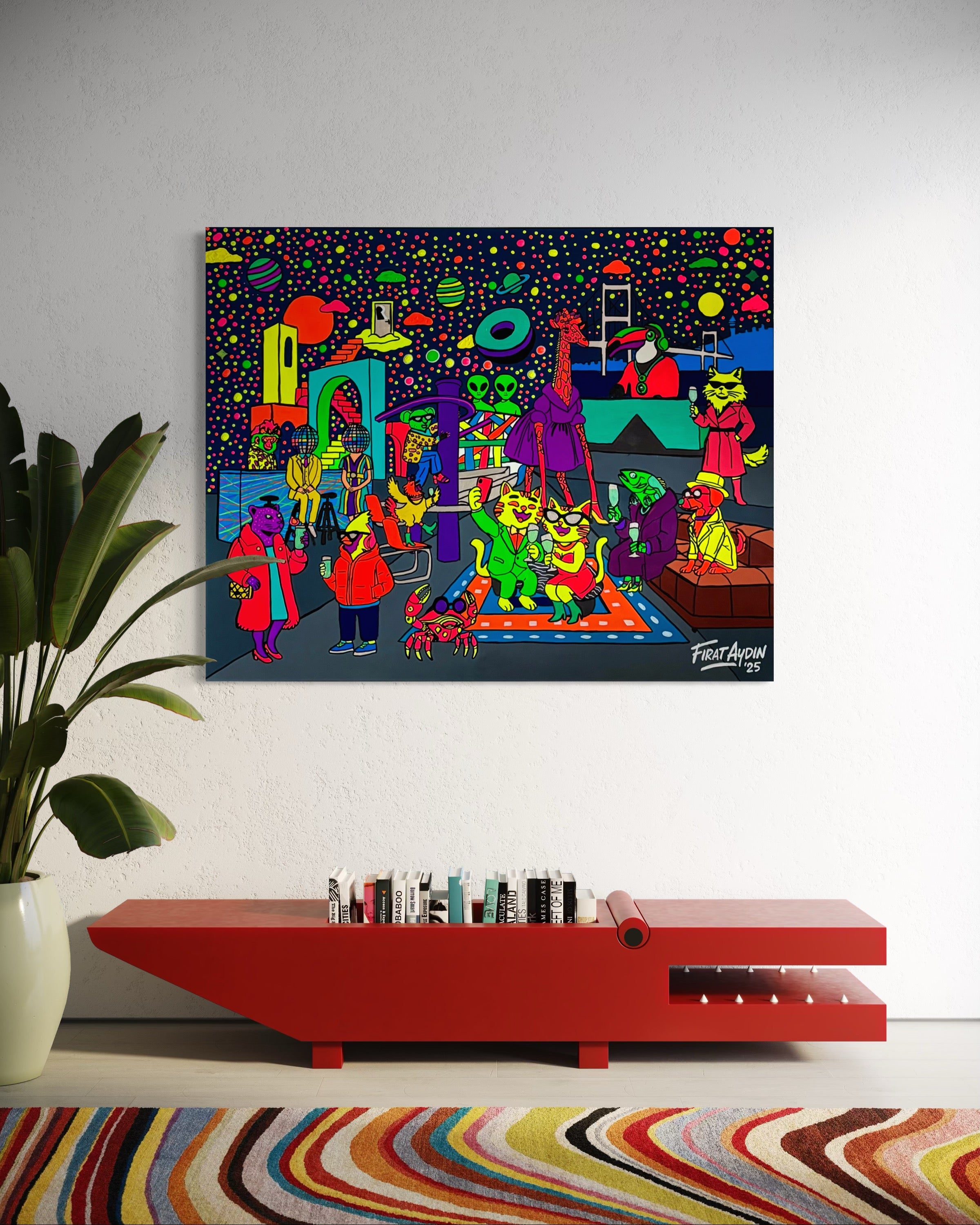 Rules Of The Unreal | 120×150 Cm Tablo