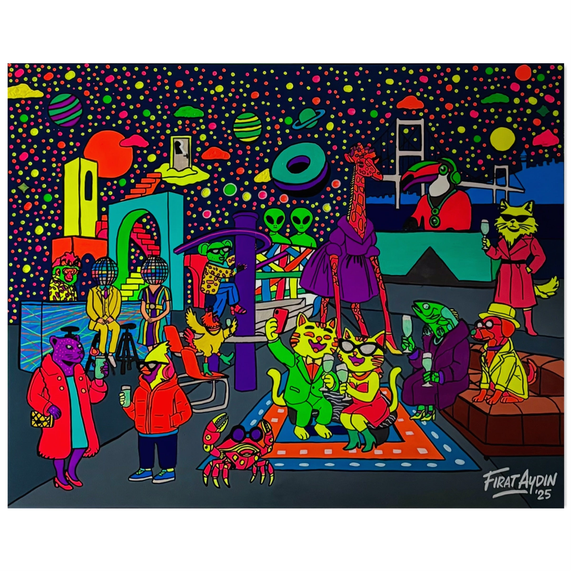 Rules Of The Unreal | 120×150 Cm Tablo