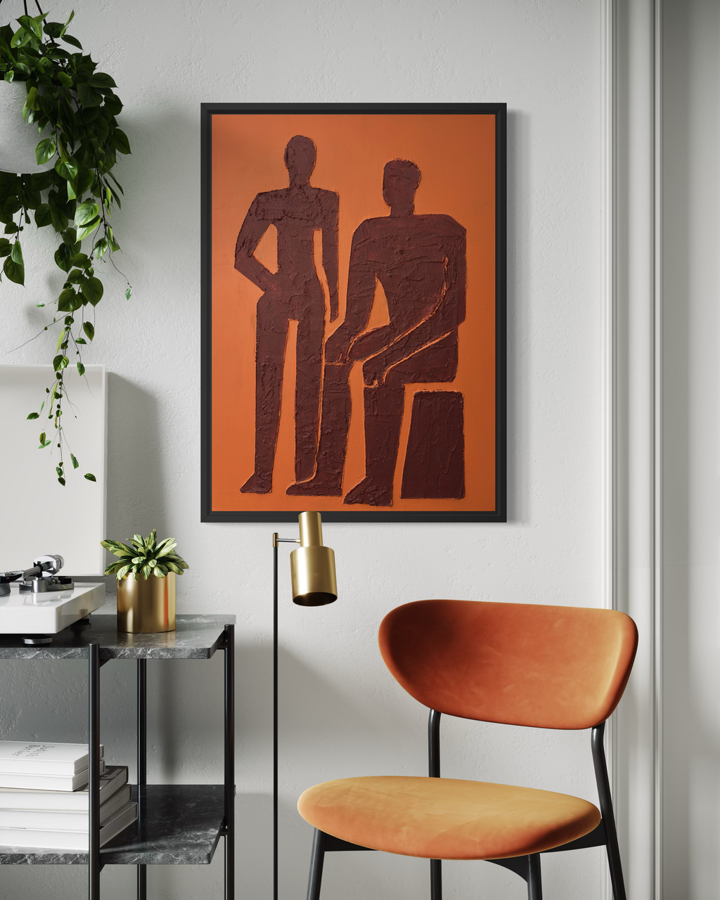 Void Form – Encounter | 50×70 Cm