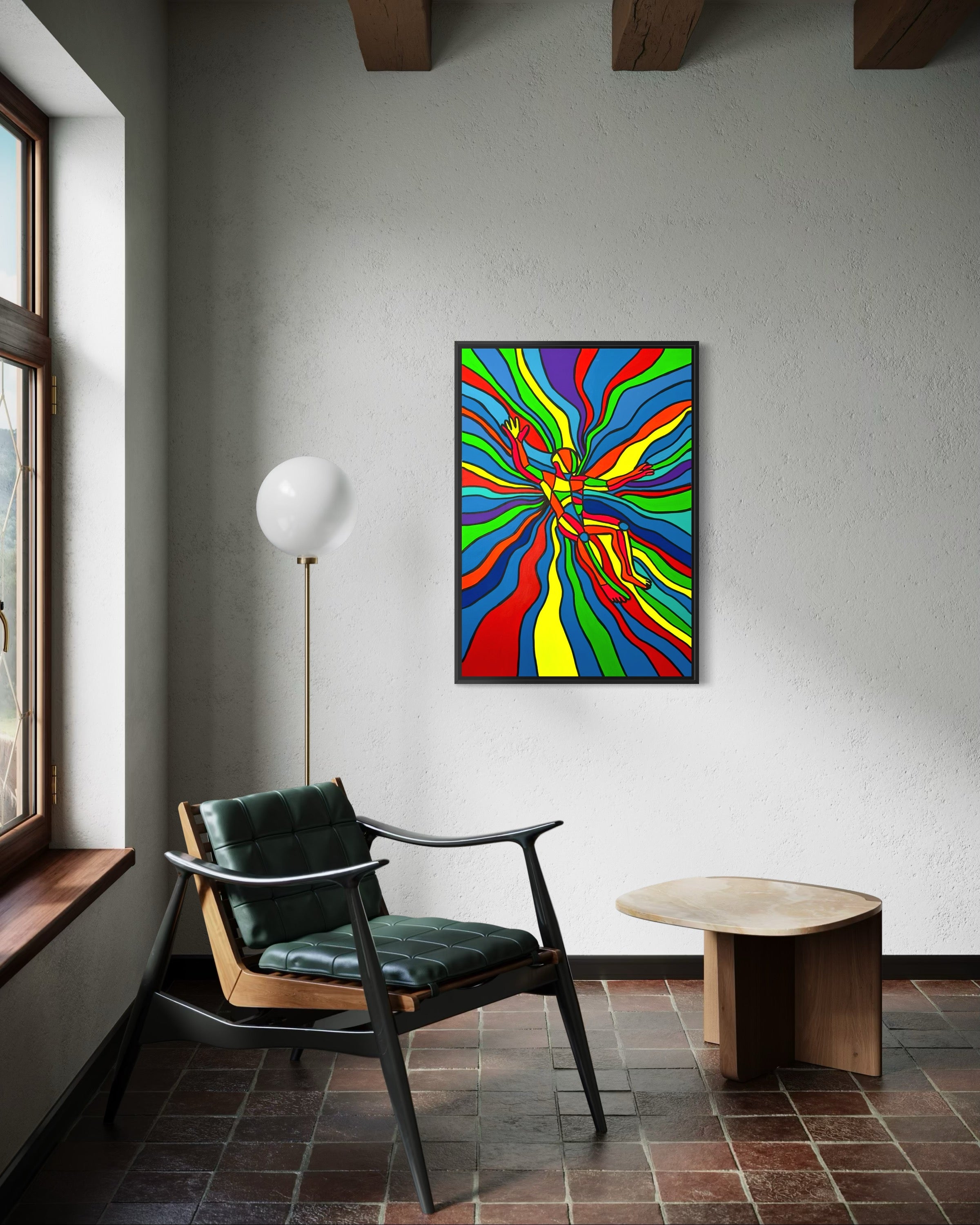 Fall N Flow Tablo | 70x100 cm