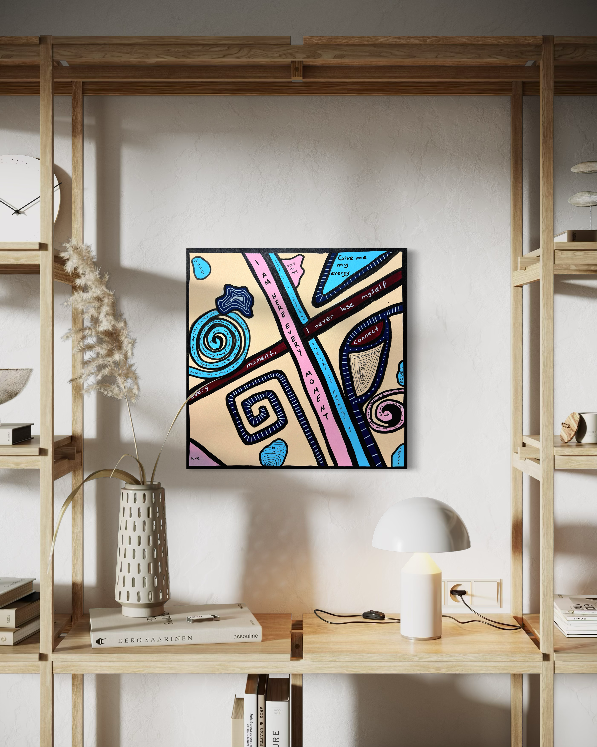 The Inner Route Tablo | 60x60cm