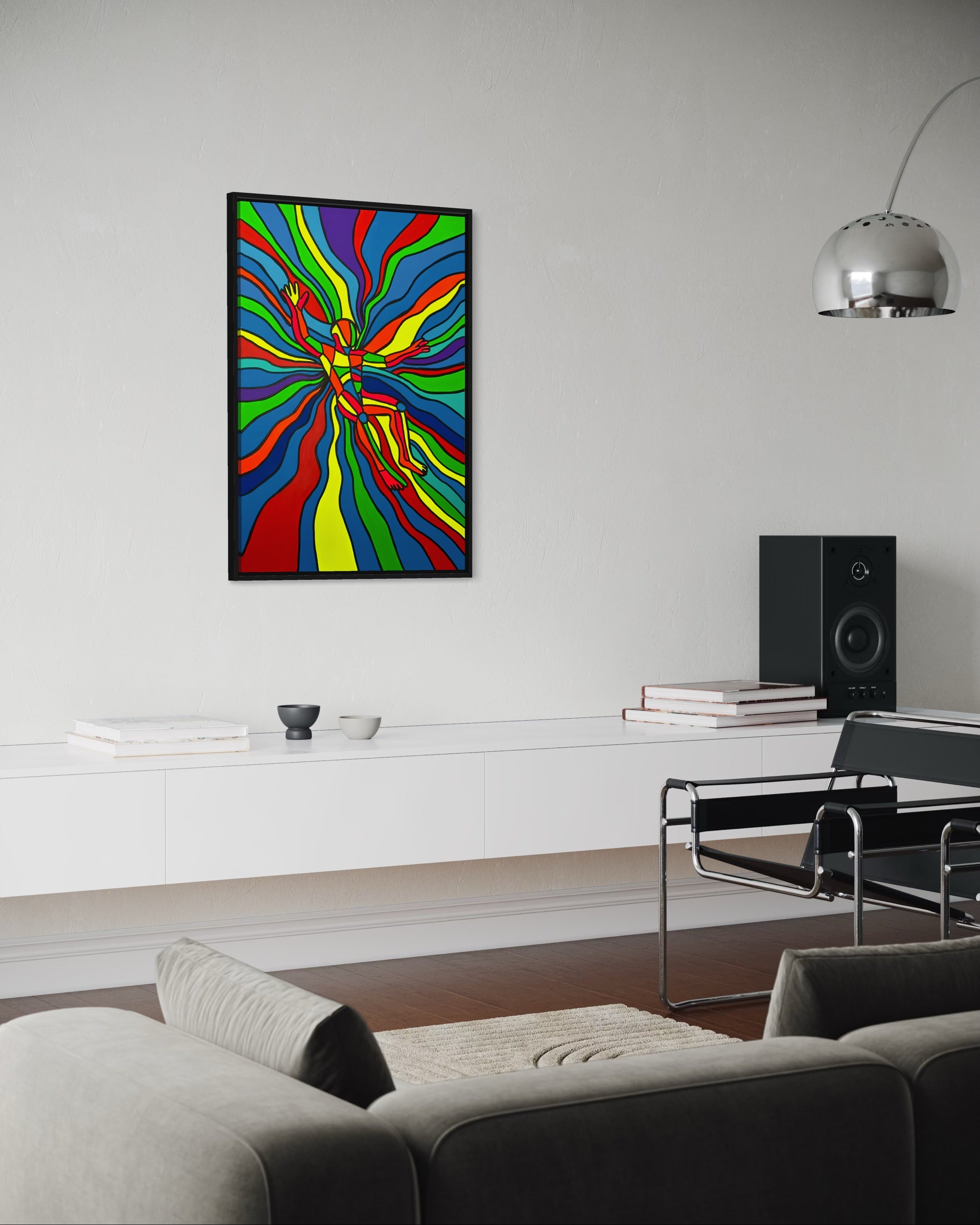 Fall N Flow Tablo | 70x100 cm