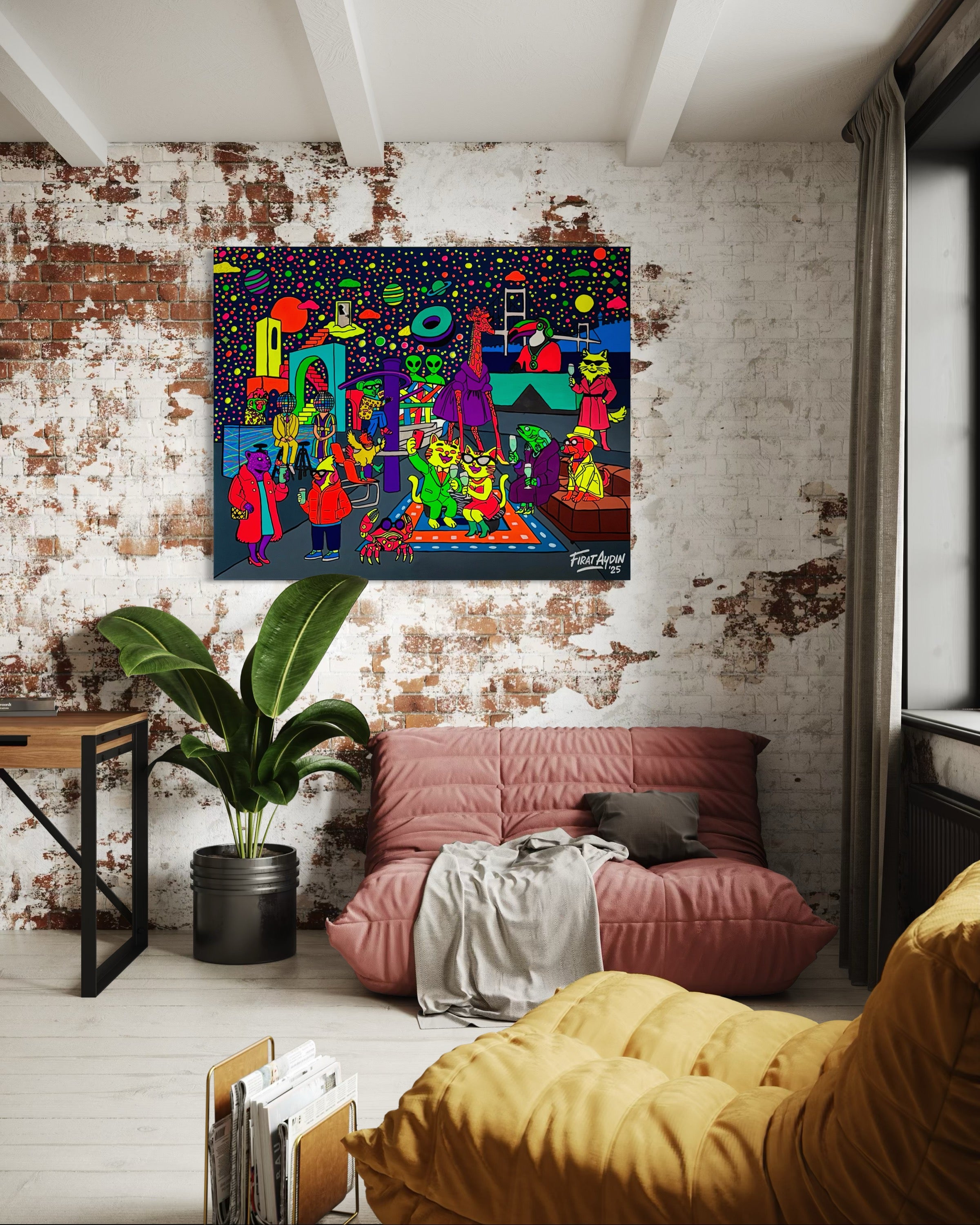 Rules Of The Unreal | 120×150 Cm Tablo