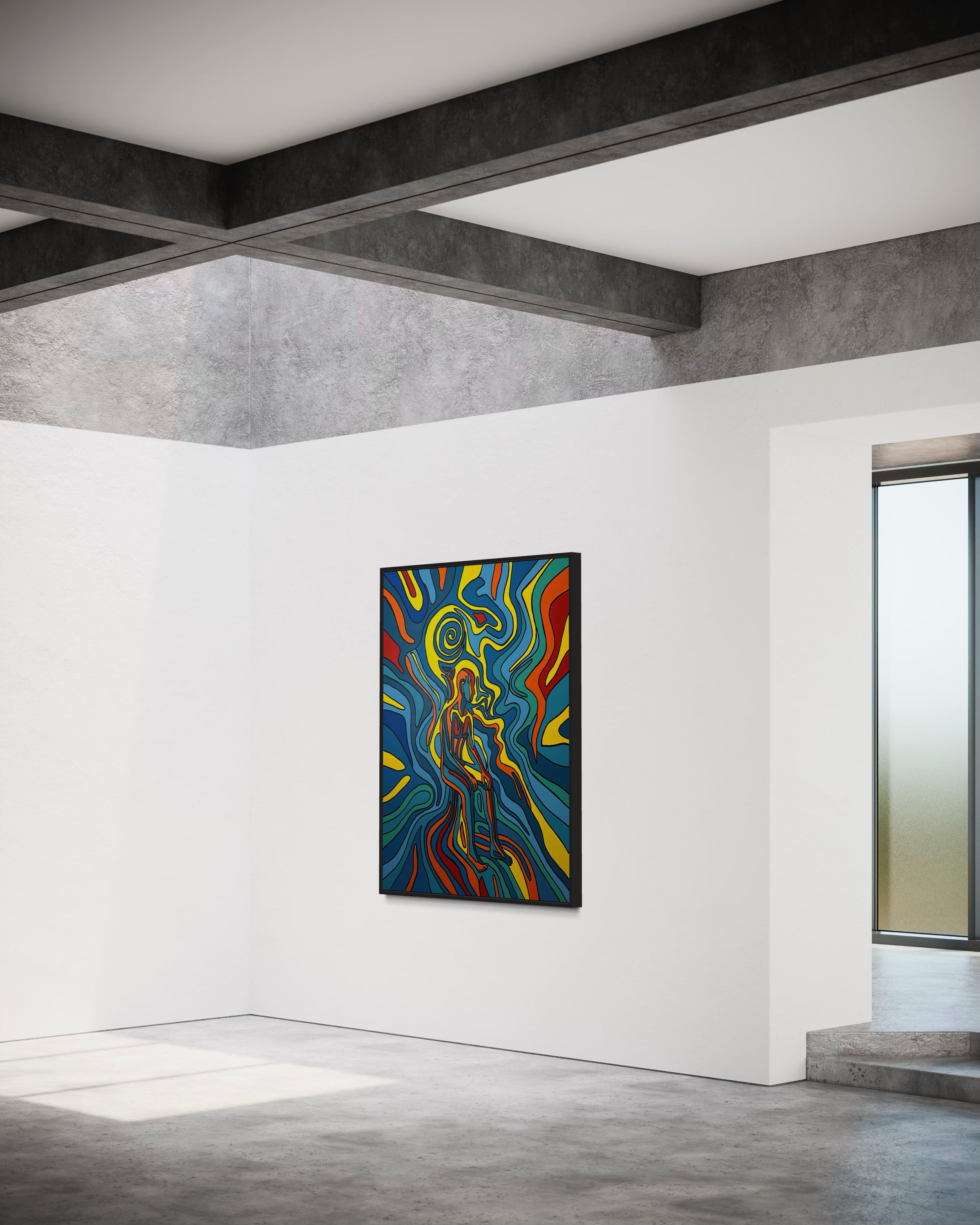 Echoes In The Flow Tablo Pt.2 | 120x150 cm