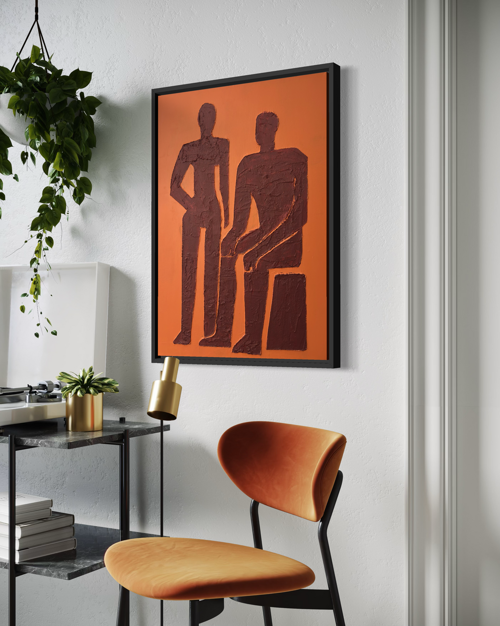 Void Form – Encounter | 50×70 Cm