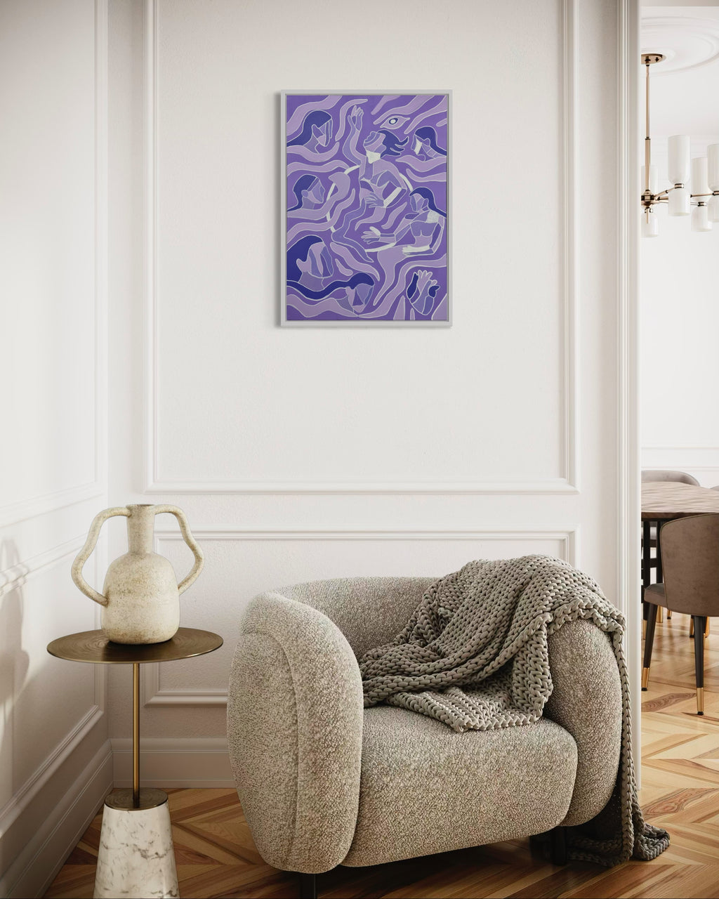 Echoes of Presence | 50x70cm