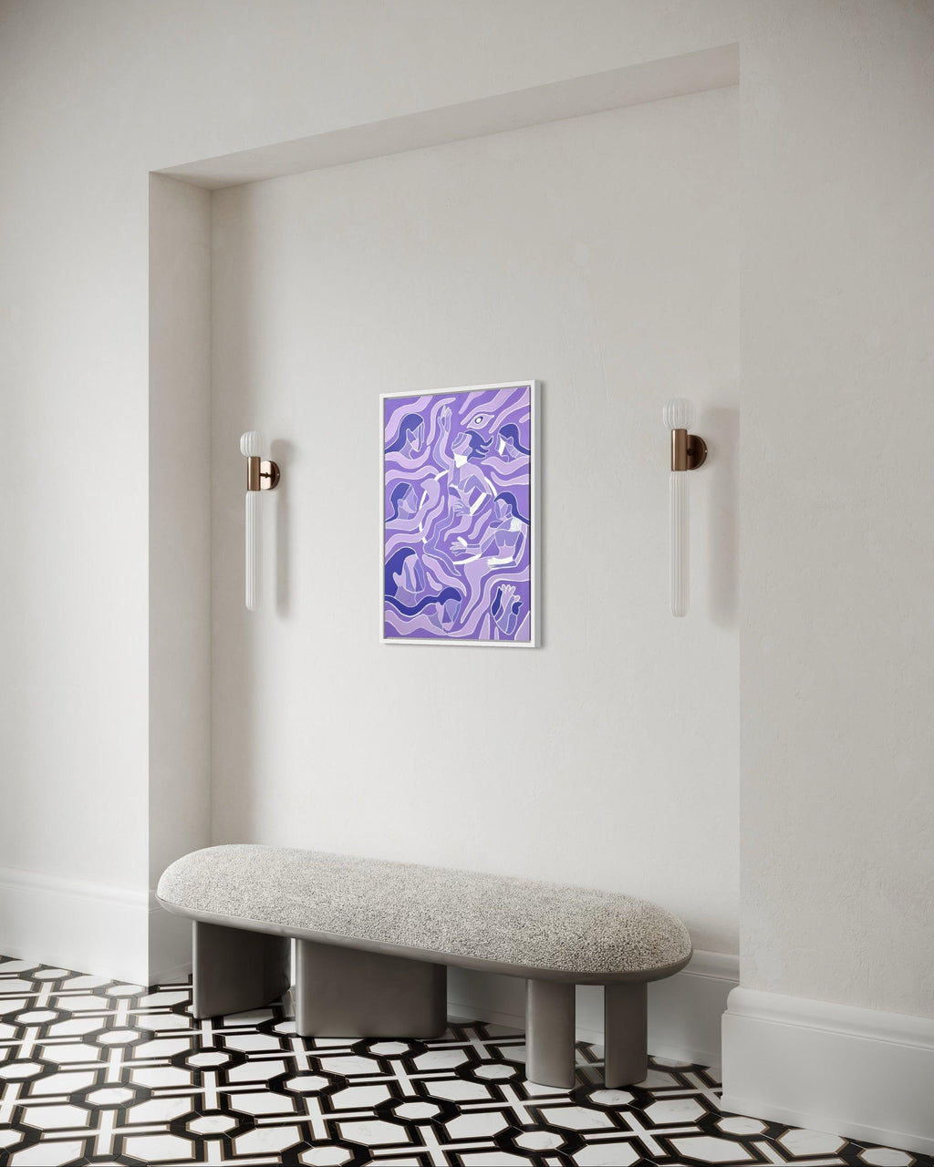 Echoes Of Presence Tablo | 50x70 cm