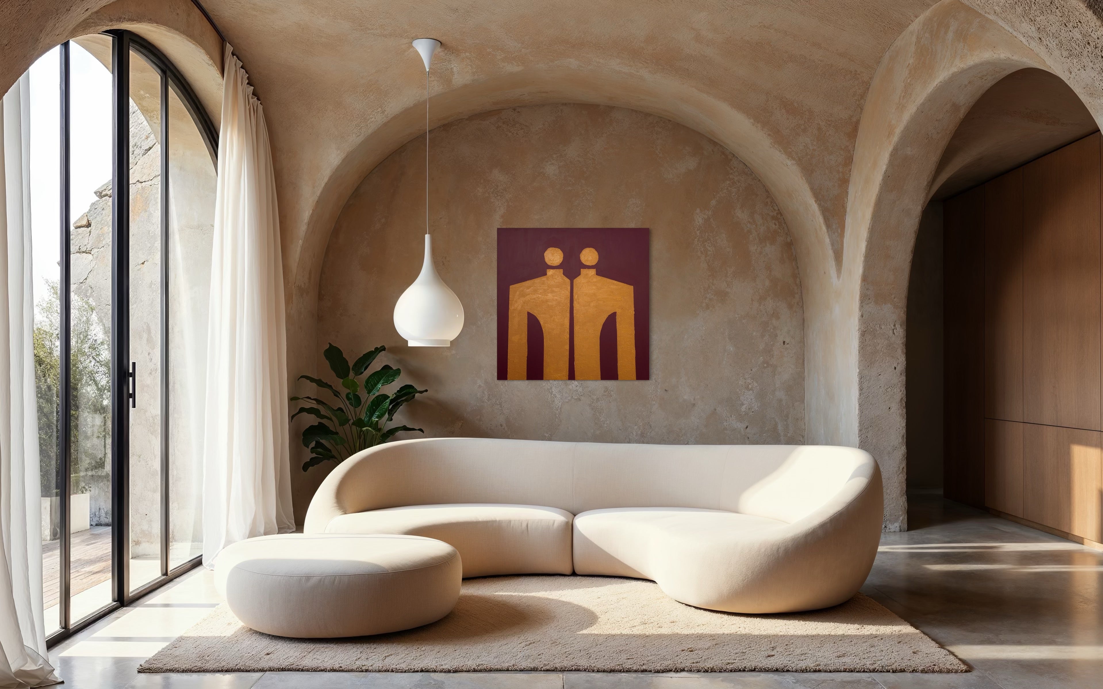 Void Form 04 Tablo | 100x100cm