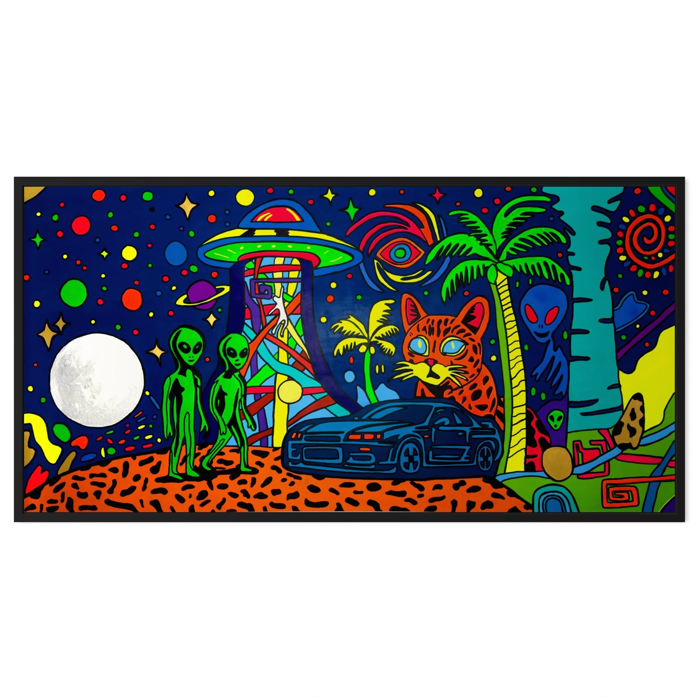 The Outer Nexus — Özel Sipariş Sanat Eseri - 100x200cm