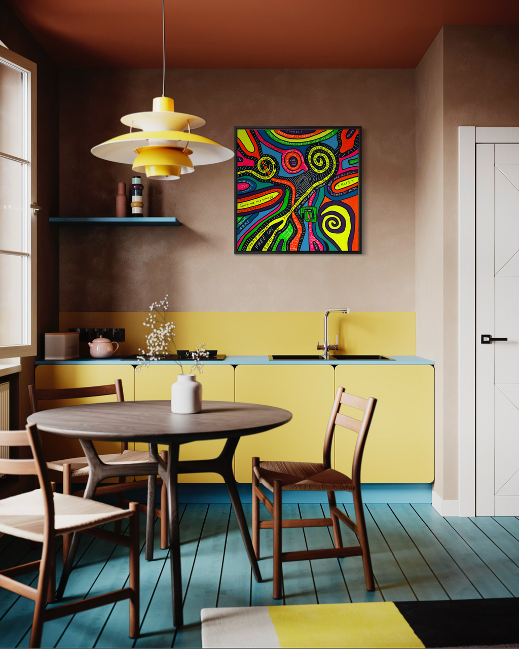 Lost Control Tablo | 80x80cm