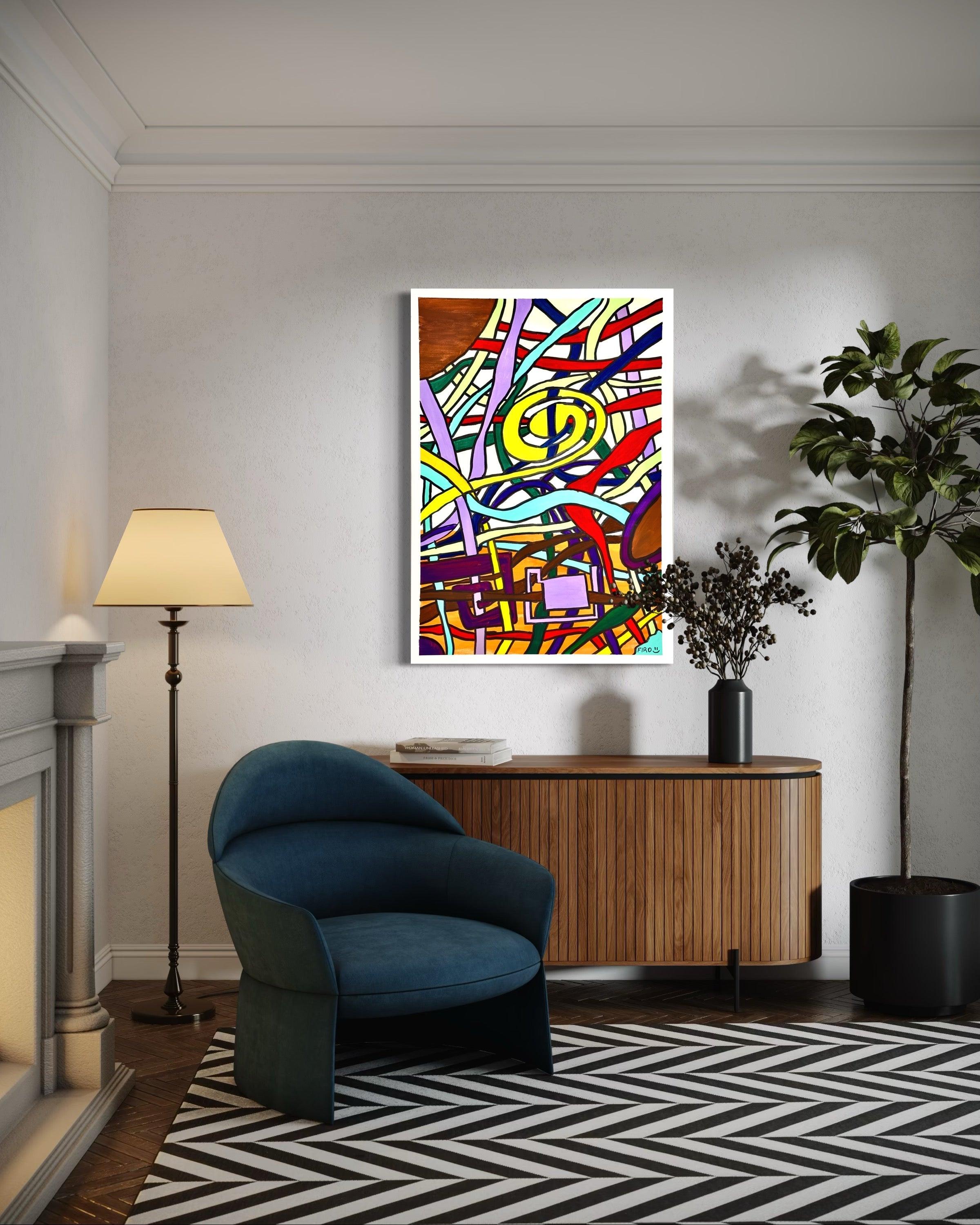 The Inner Nexus Tablo | 70x100 cm
