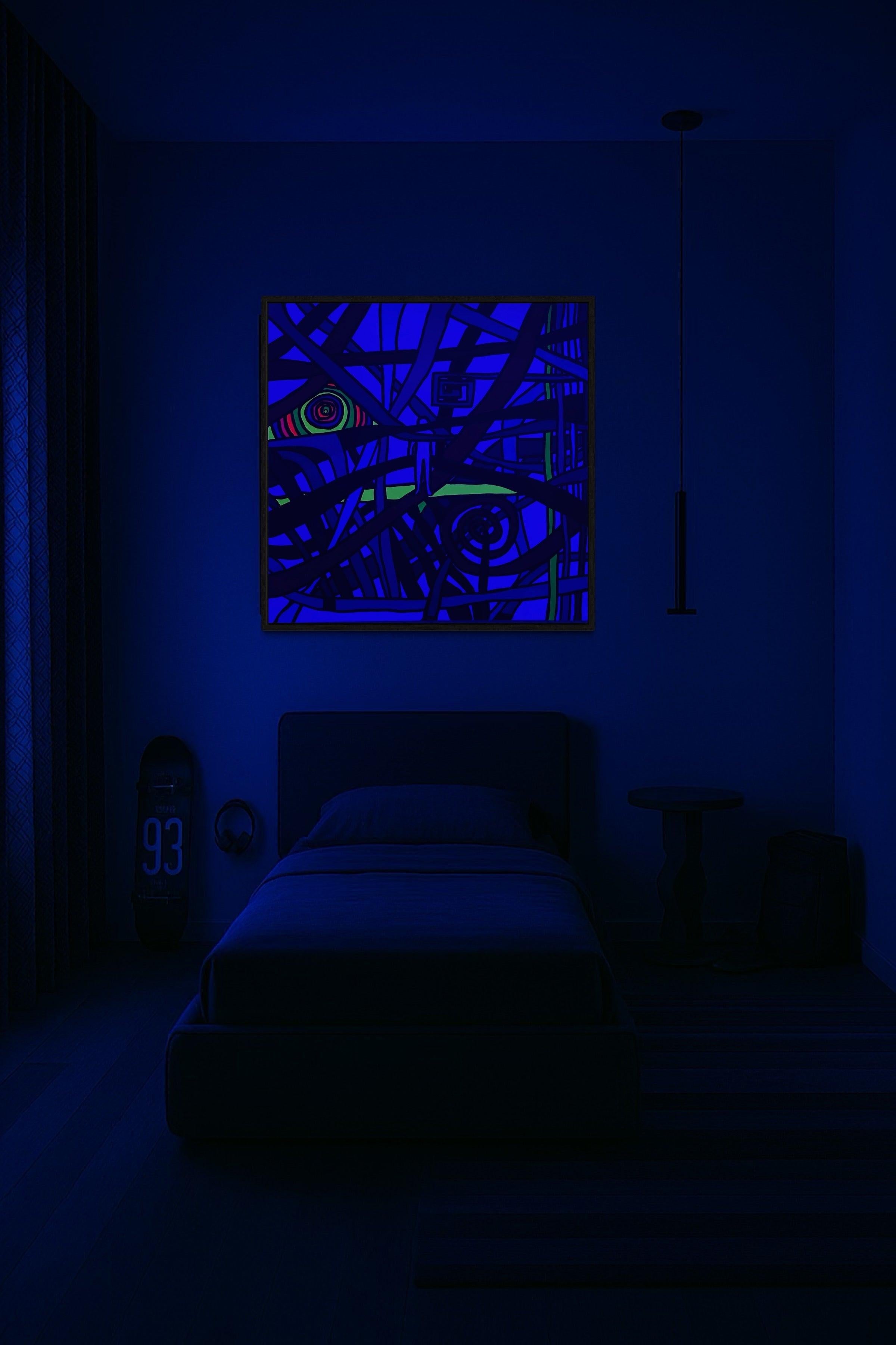 The Nexus Of The Inner Odyssey Tablo | 100x100 cm