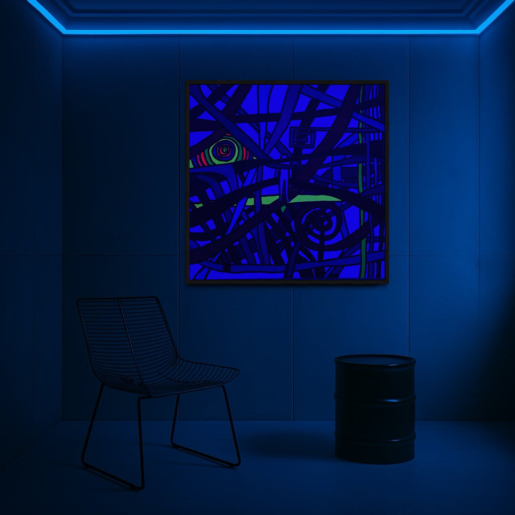 The Nexus Of The Inner Odyssey Tablo | 100x100 cm