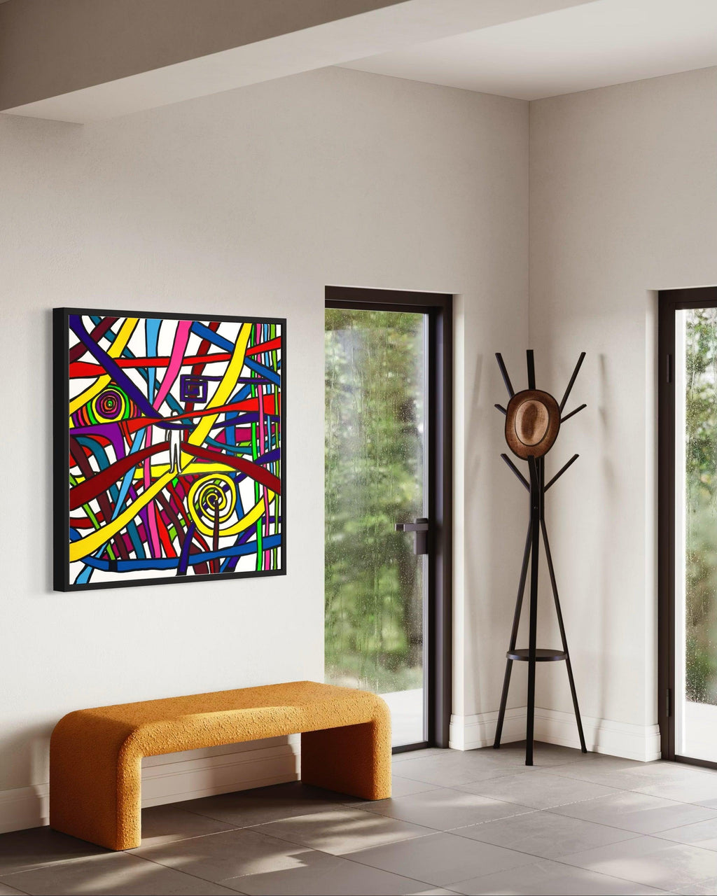 The Nexus Of The Inner Odyssey Tablo | 100x100 cm