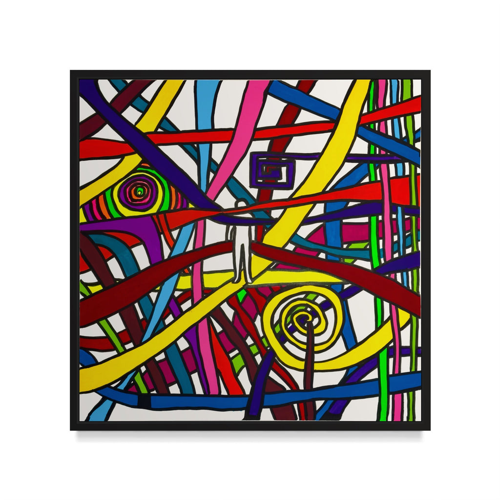 The Nexus Of The Inner Odyssey Tablo | 100x100 cm