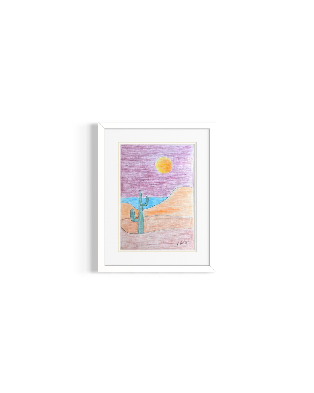 Desert Still Resim | 25x35 Cm - Fırat Aydın Works