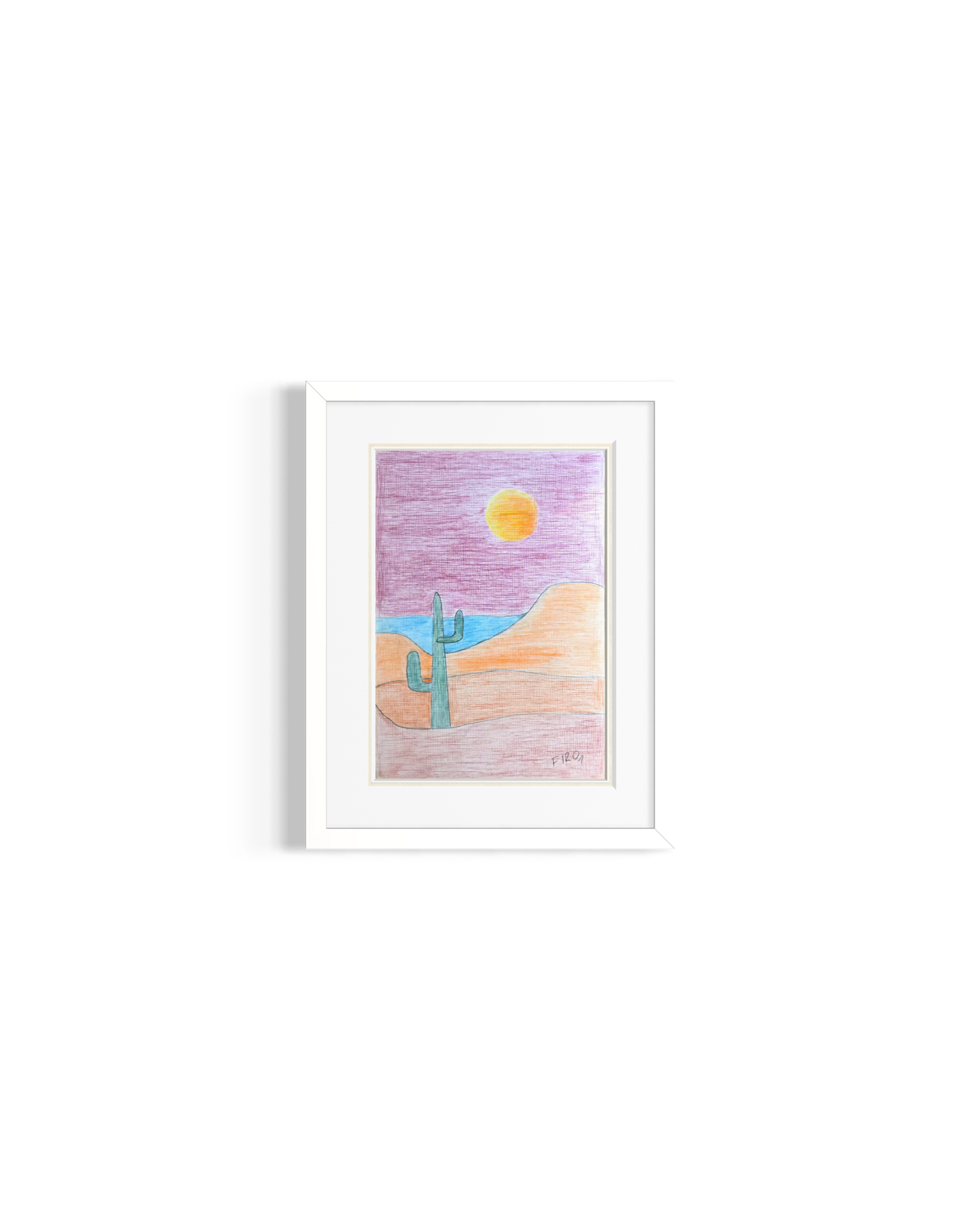 Desert Still Resim | 25x35 Cm - Fırat Aydın Works