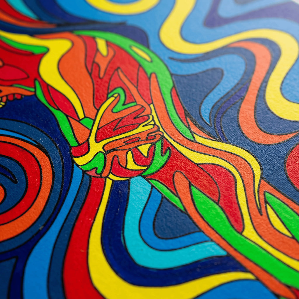 Echoes In The Inner Hold Tablo | 100x200 Cm