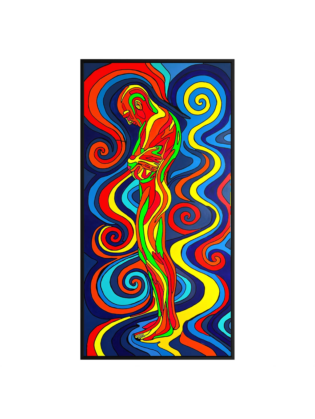 Echoes In The Inner Hold Tablo | 100x200 Cm