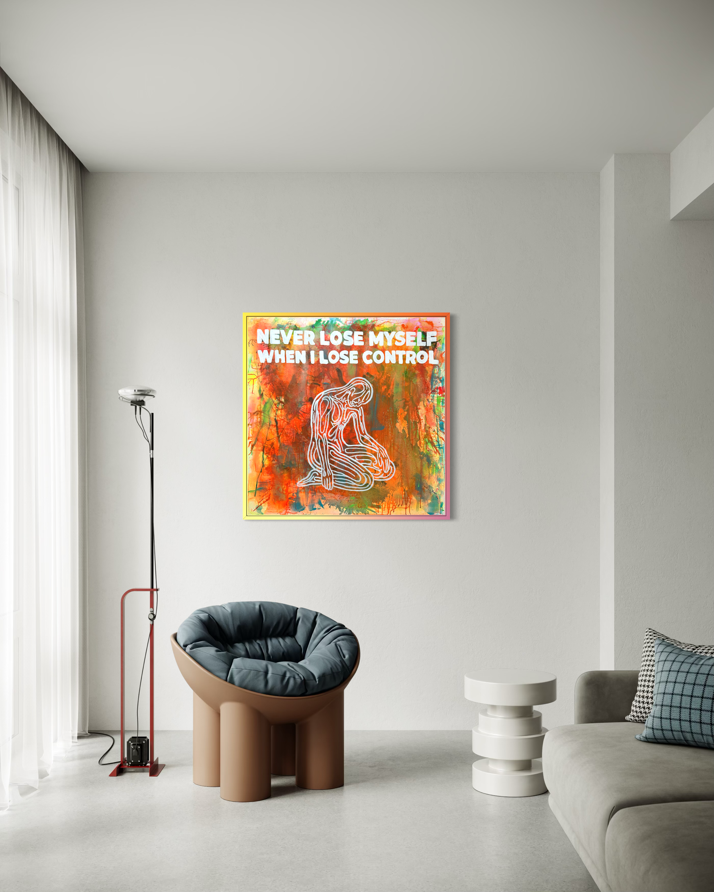 Lose Control Tablo | 100x100cm