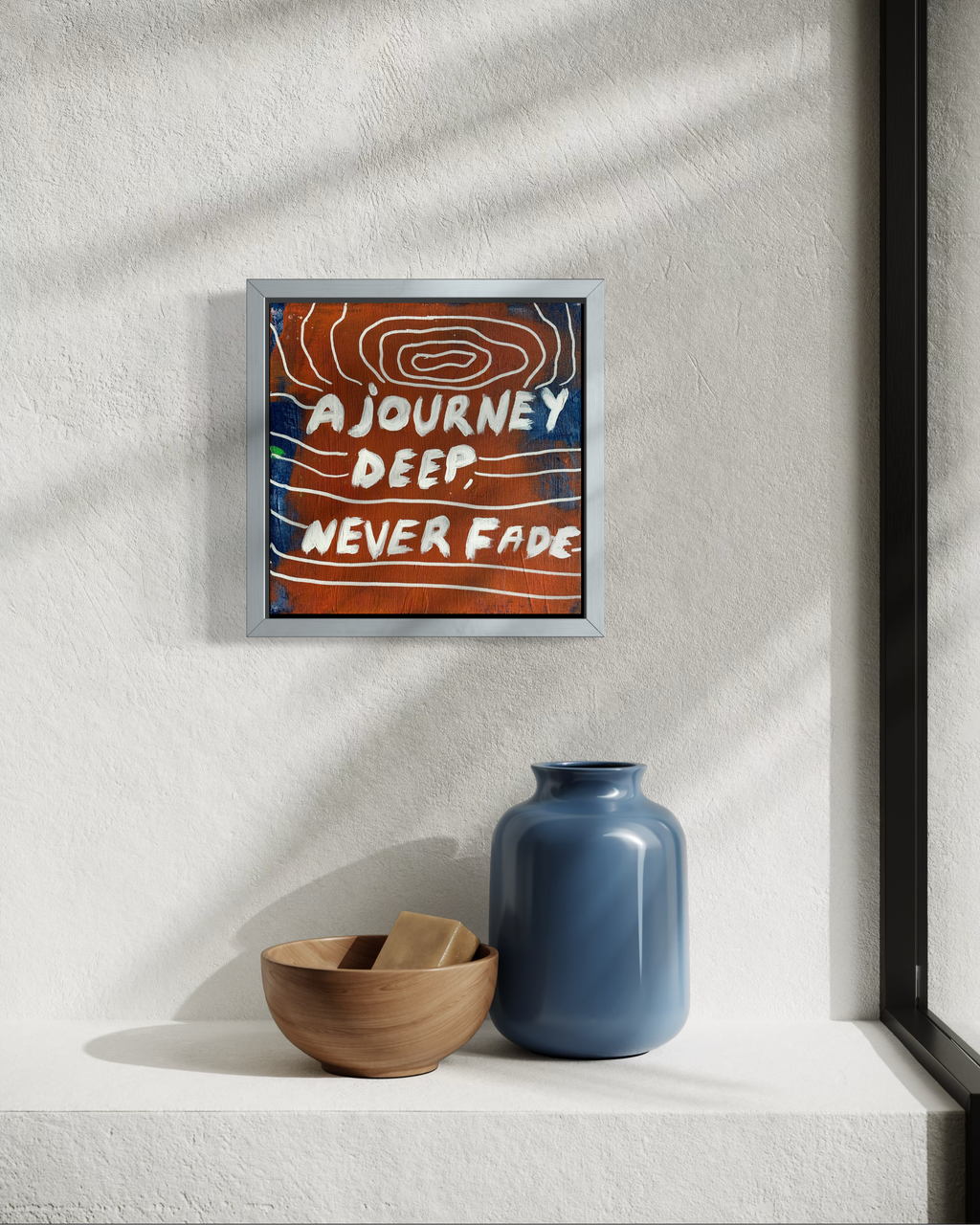 Never Fade Tablo | 20x20cm - Fırat Aydın Works