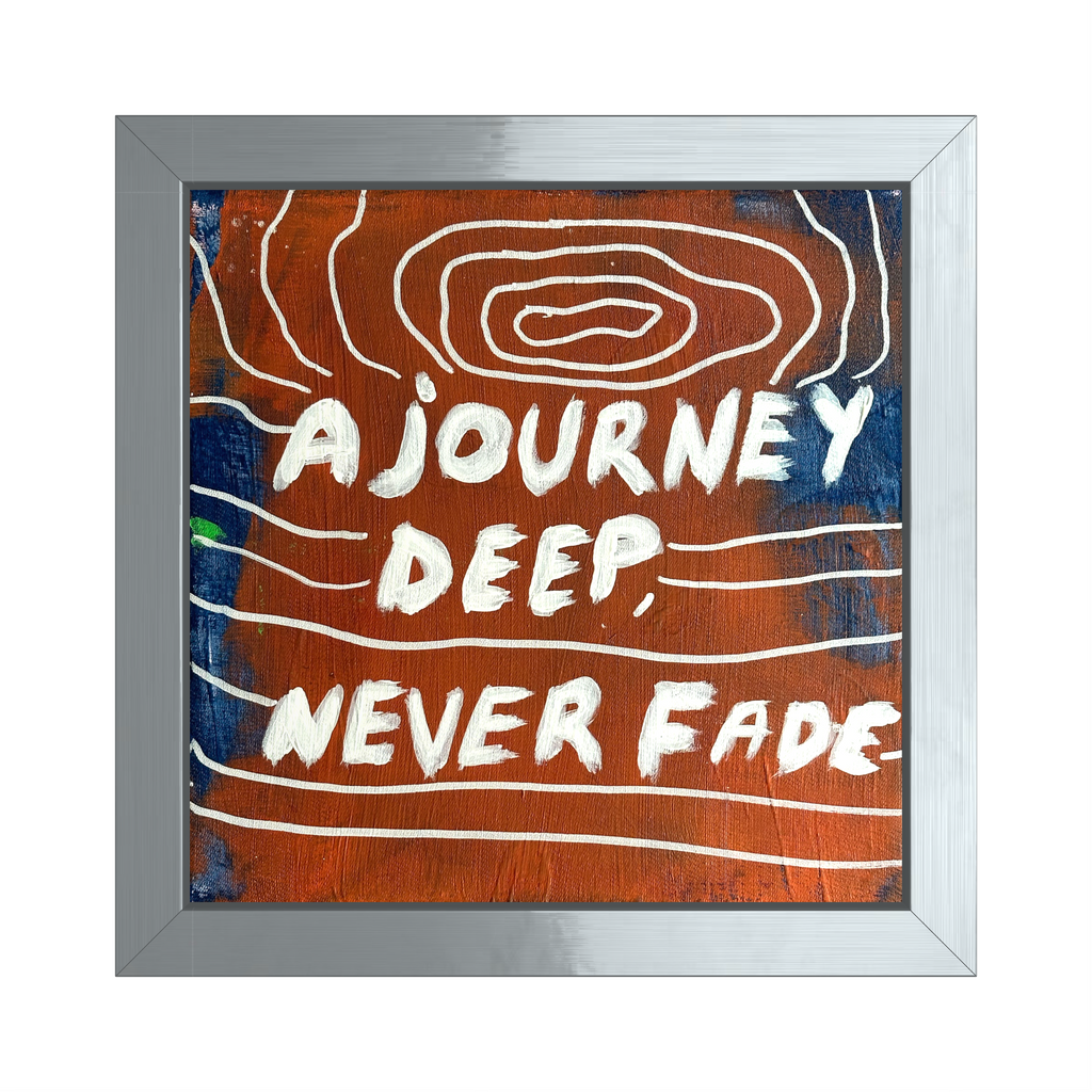 Never Fade Tablo | 20x20cm - Fırat Aydın Works