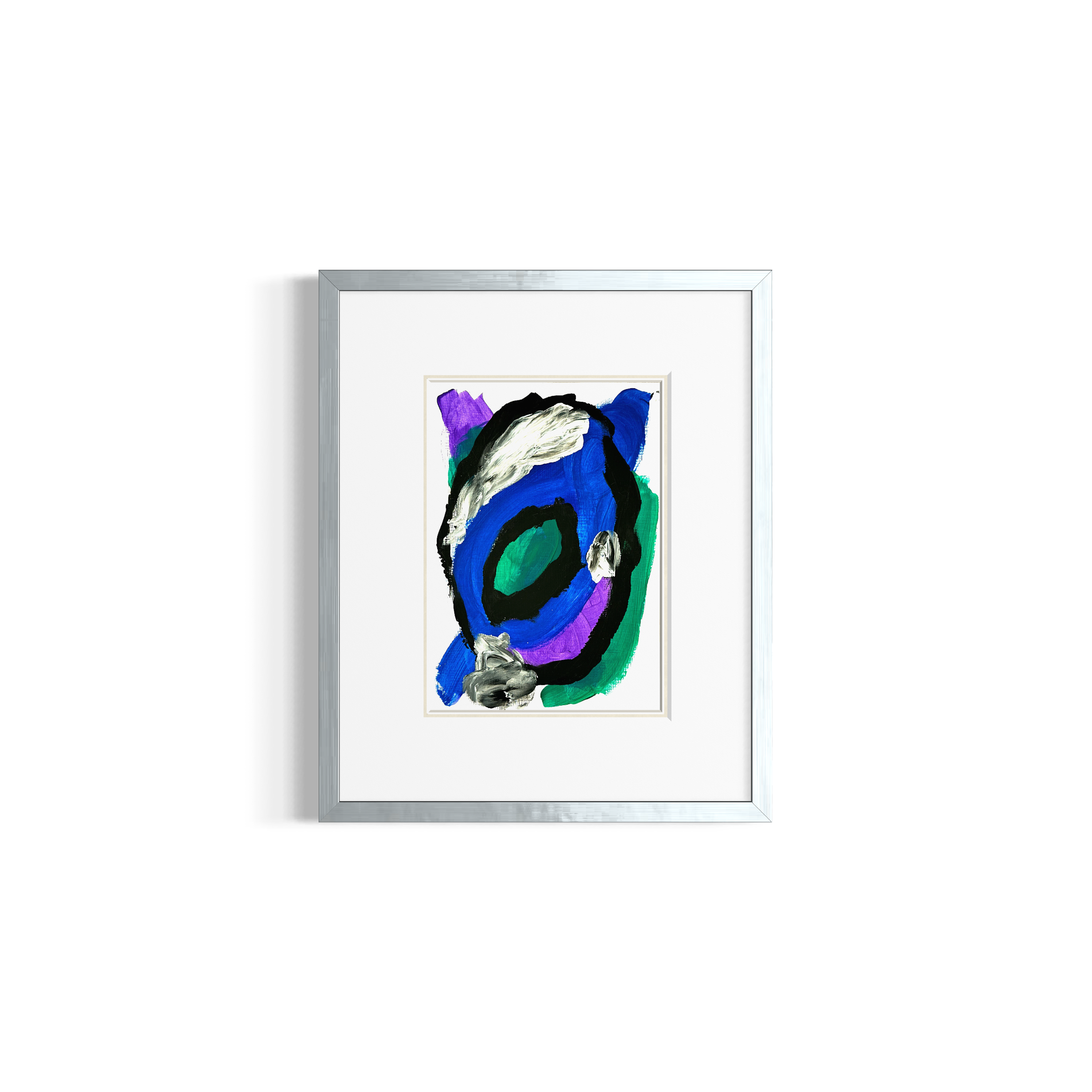 Orbit Tablo | 40x50 Cm Çerçeveli - Fırat Aydın Works