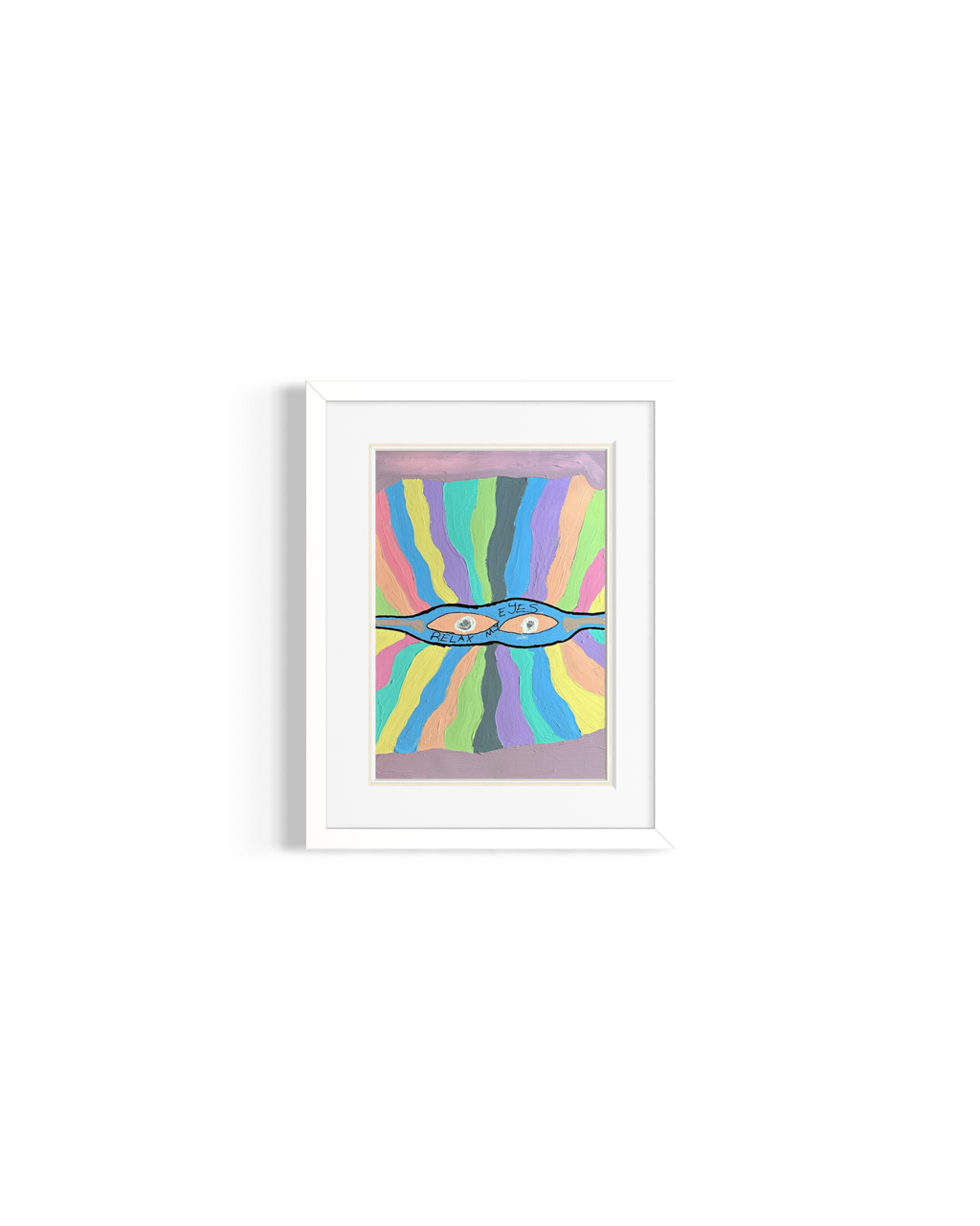 Relax My Eyes Resim | 25x35 Cm - Fırat Aydın Works