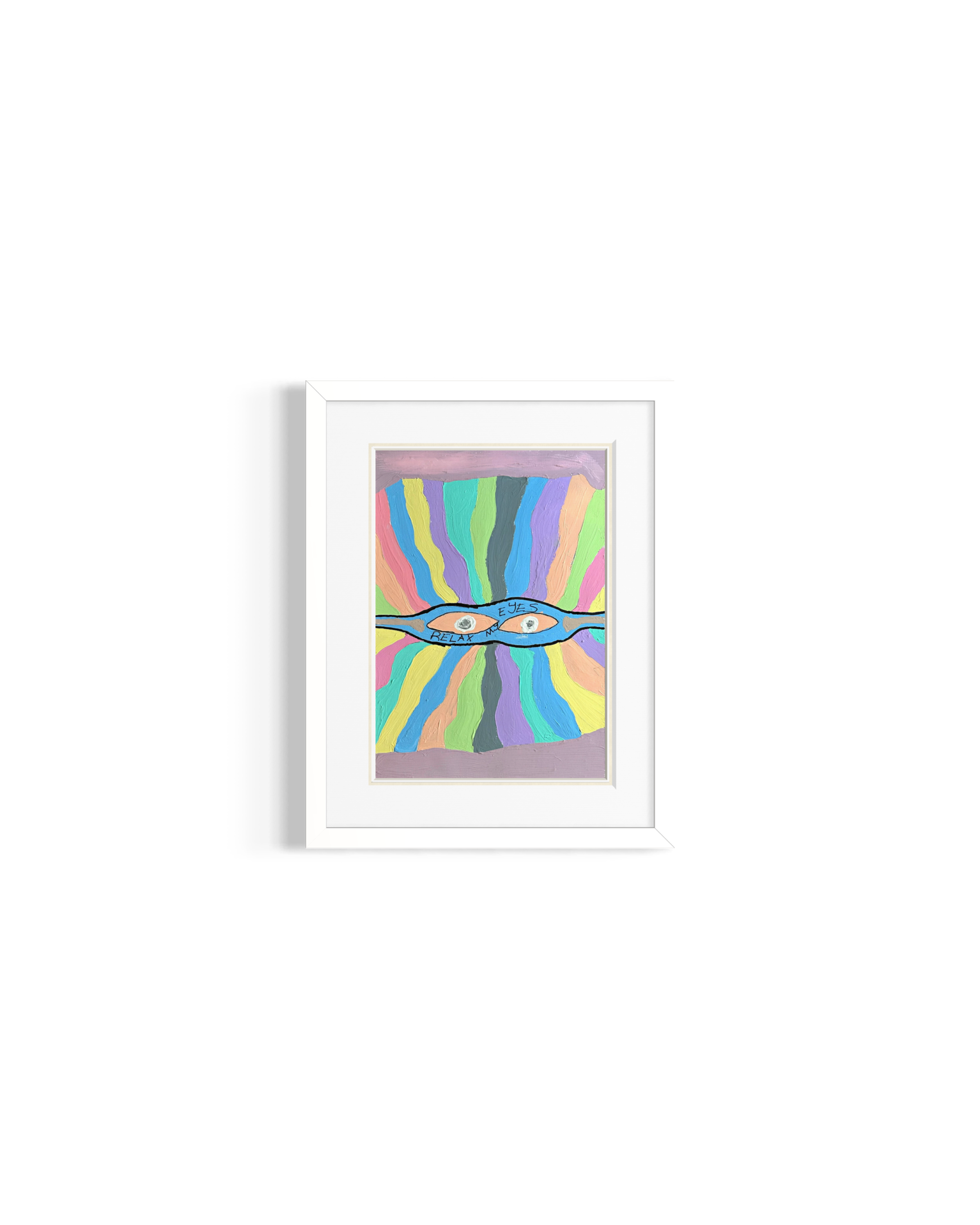 Relax My Eyes Resim | 25x35 Cm - Fırat Aydın Works