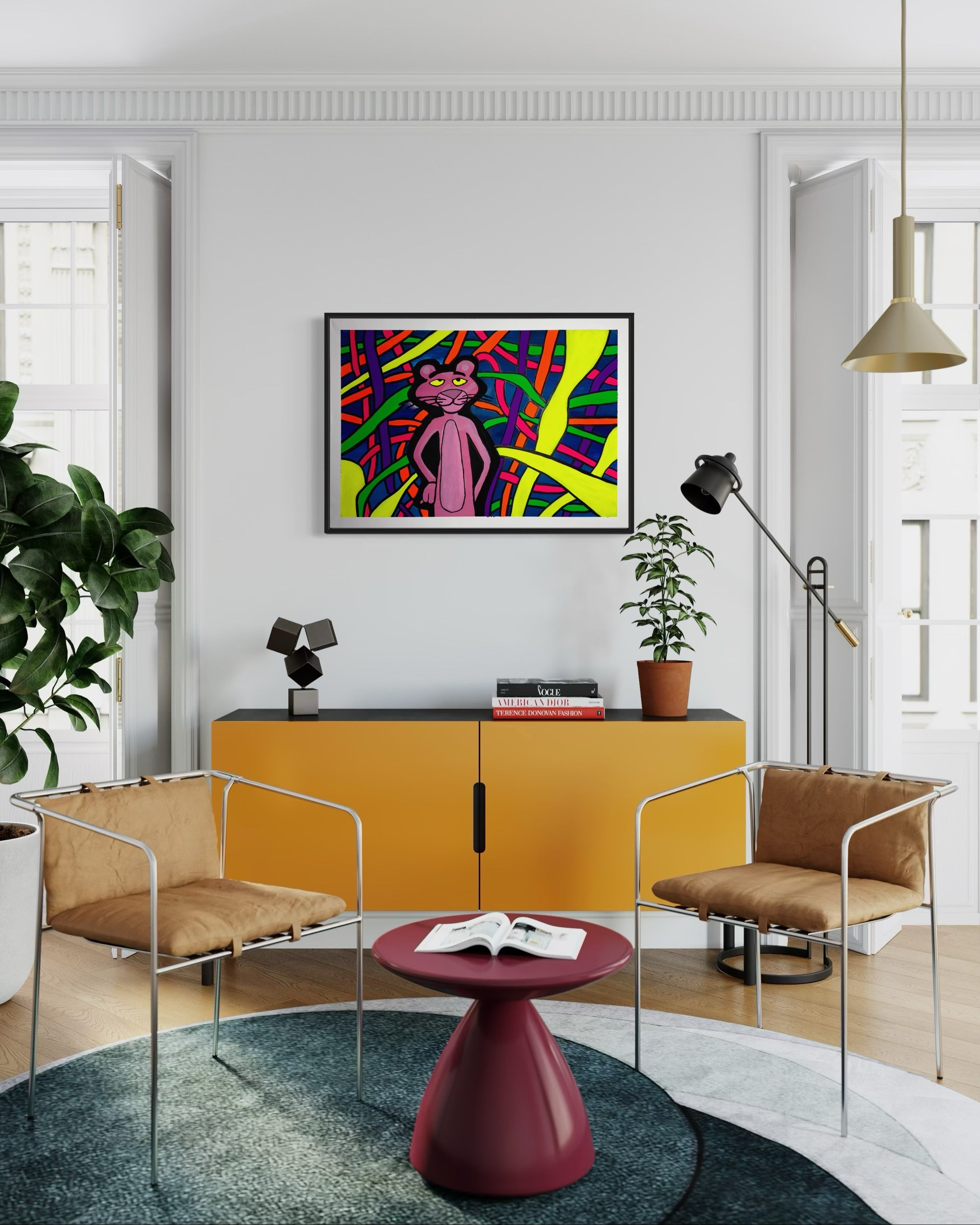 The Groovy Cat Tablo | 70x100cm