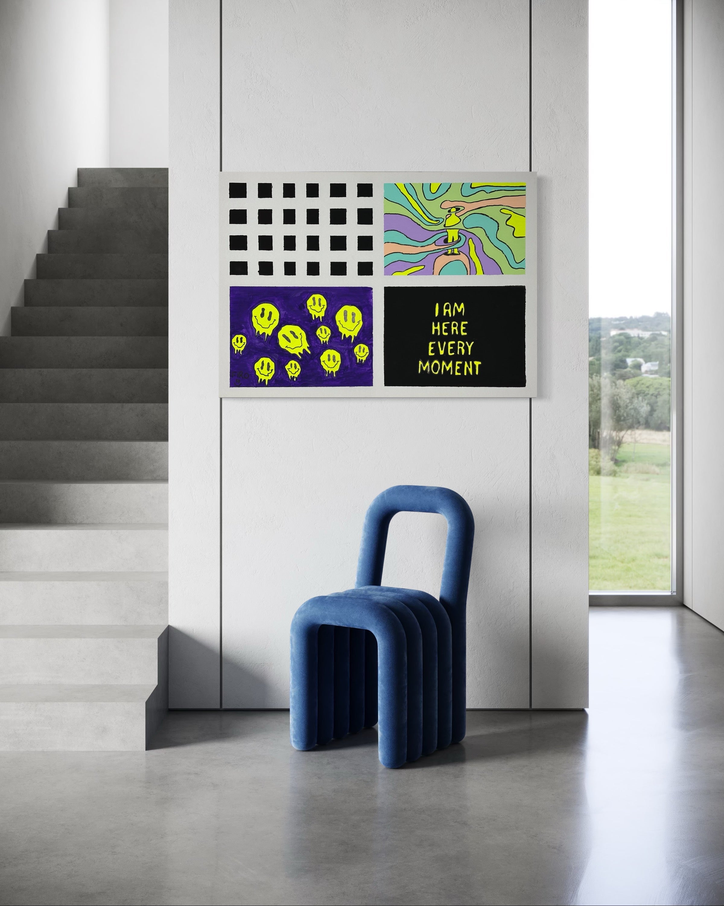 The Inner Grin Tablo | 50x70cm