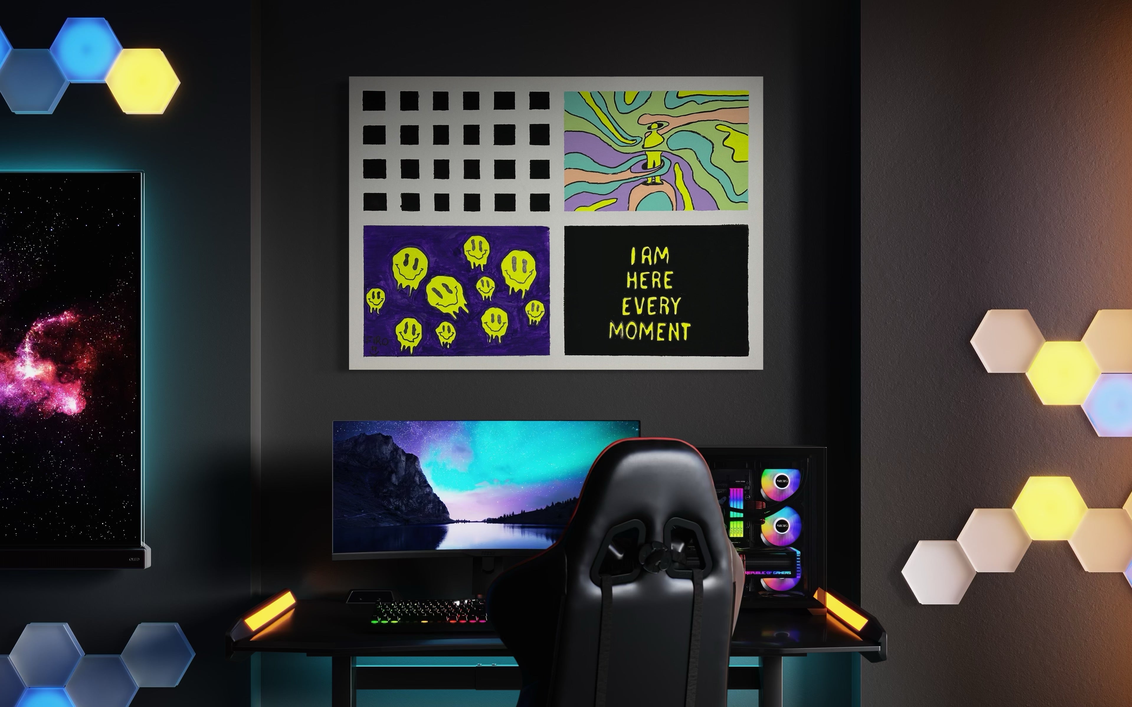 The Inner Grin Tablo | 50x70cm