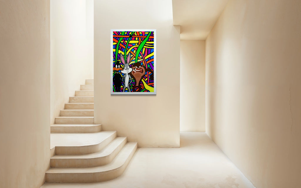 The Looney Squad Tablo | 70x100cm