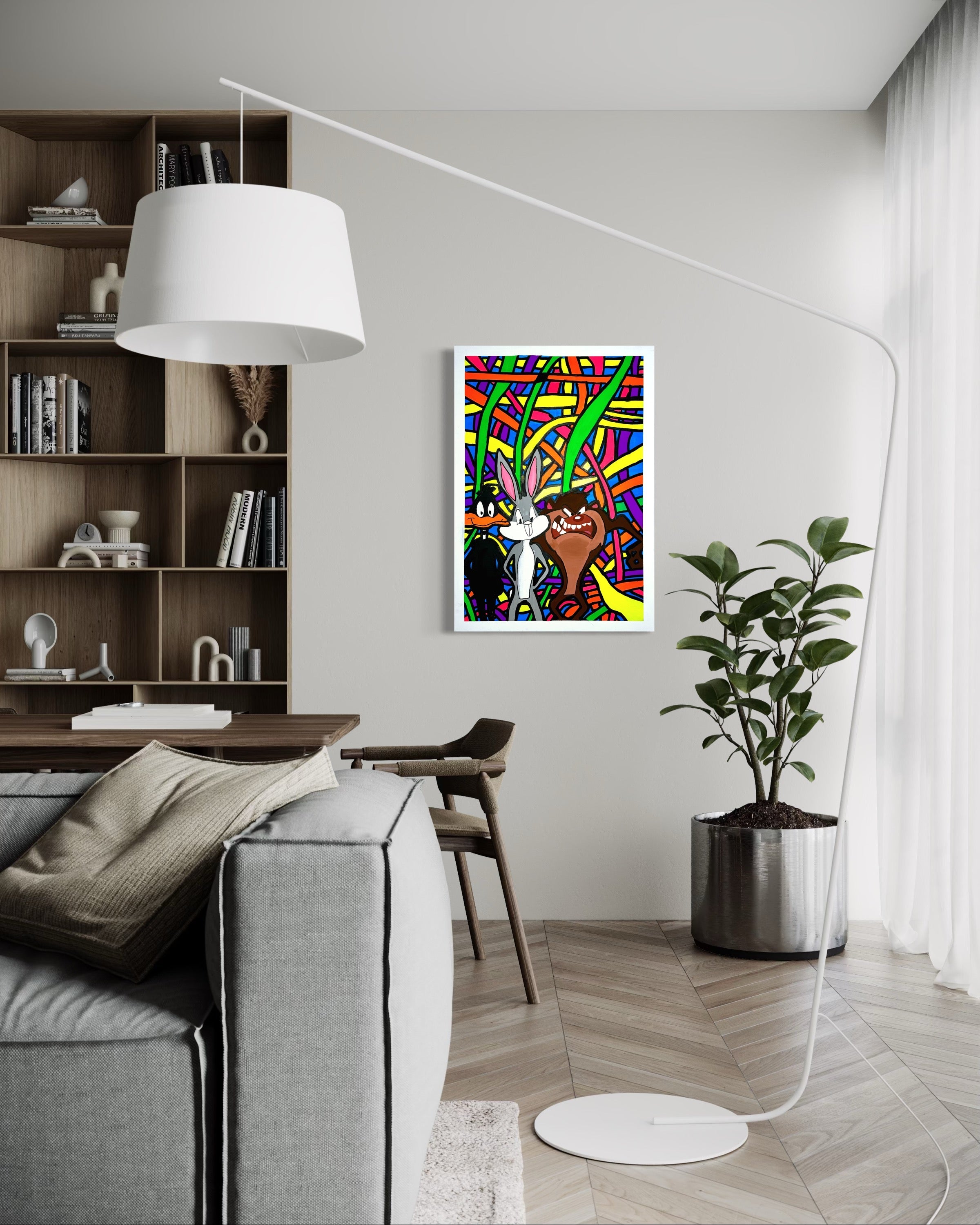 The Looney Squad Tablo | 70x100cm