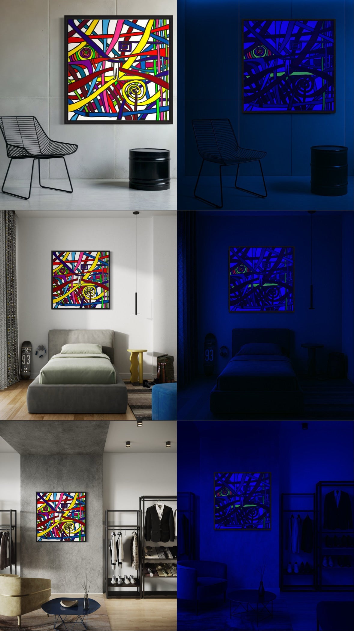 The Nexus Of The Inner Odyssey Tablo | 100x100cm