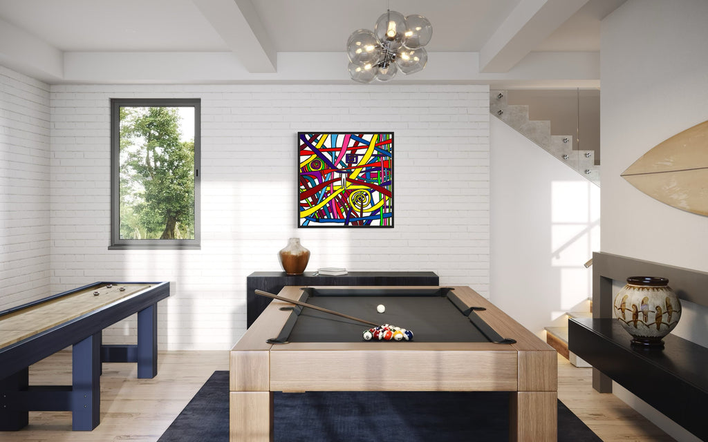 The Nexus Of The Inner Odyssey Tablo | 100x100cm